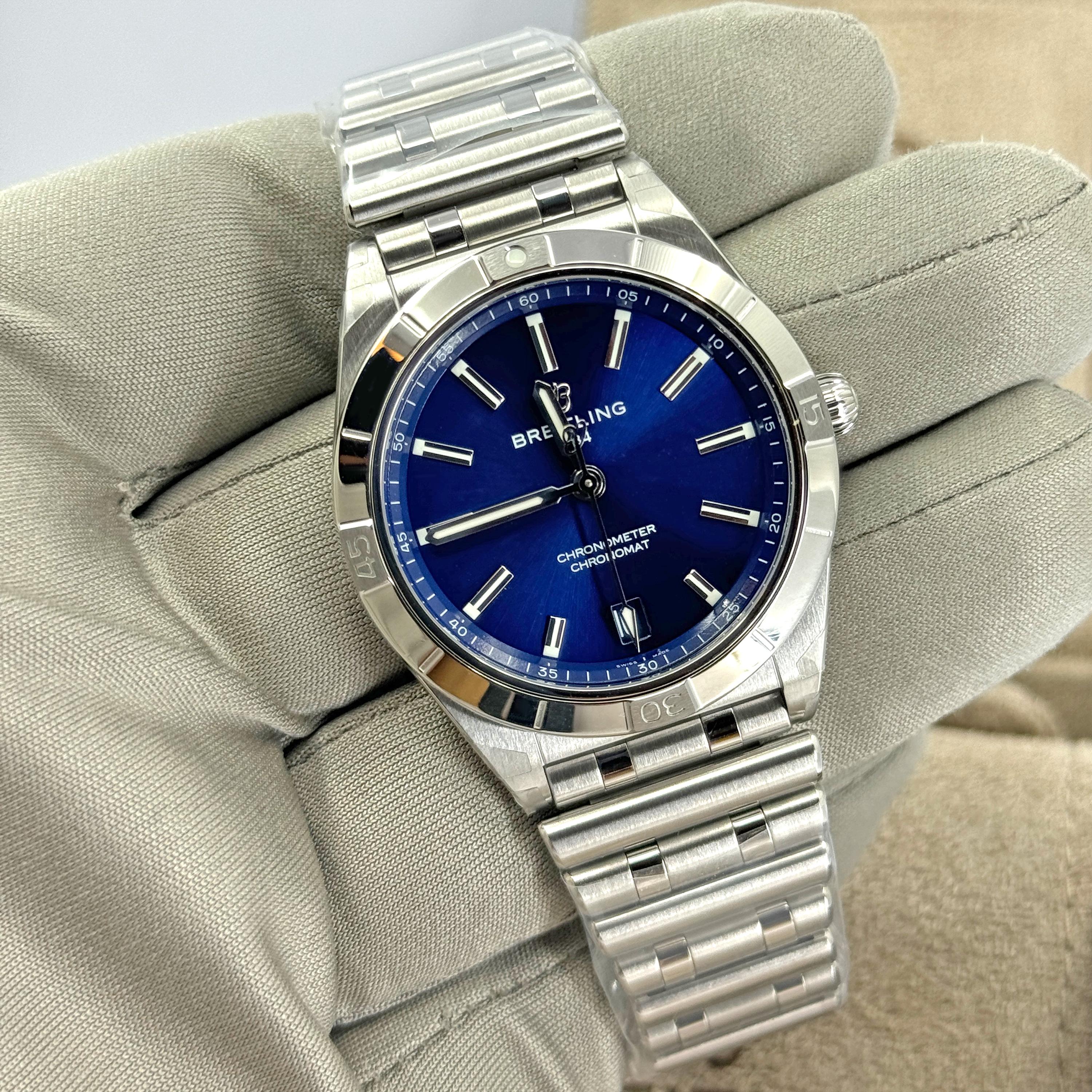 Unworn Breitling Chronomat Reference# A10380101C1A1, Complete set, 2025 For Sale 8