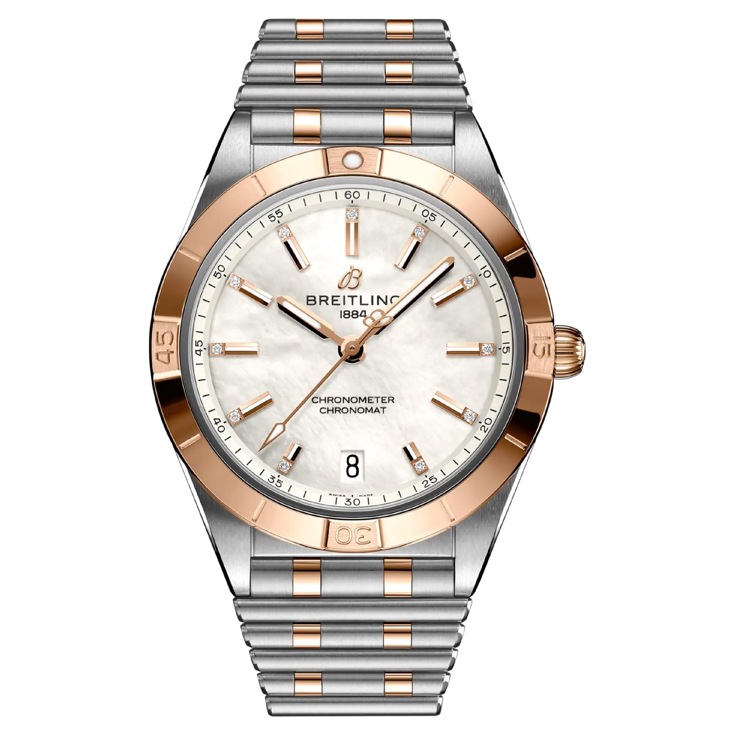 Breitling Chronomat non indossato, referenza U10380101A2U1, set completo, 2025