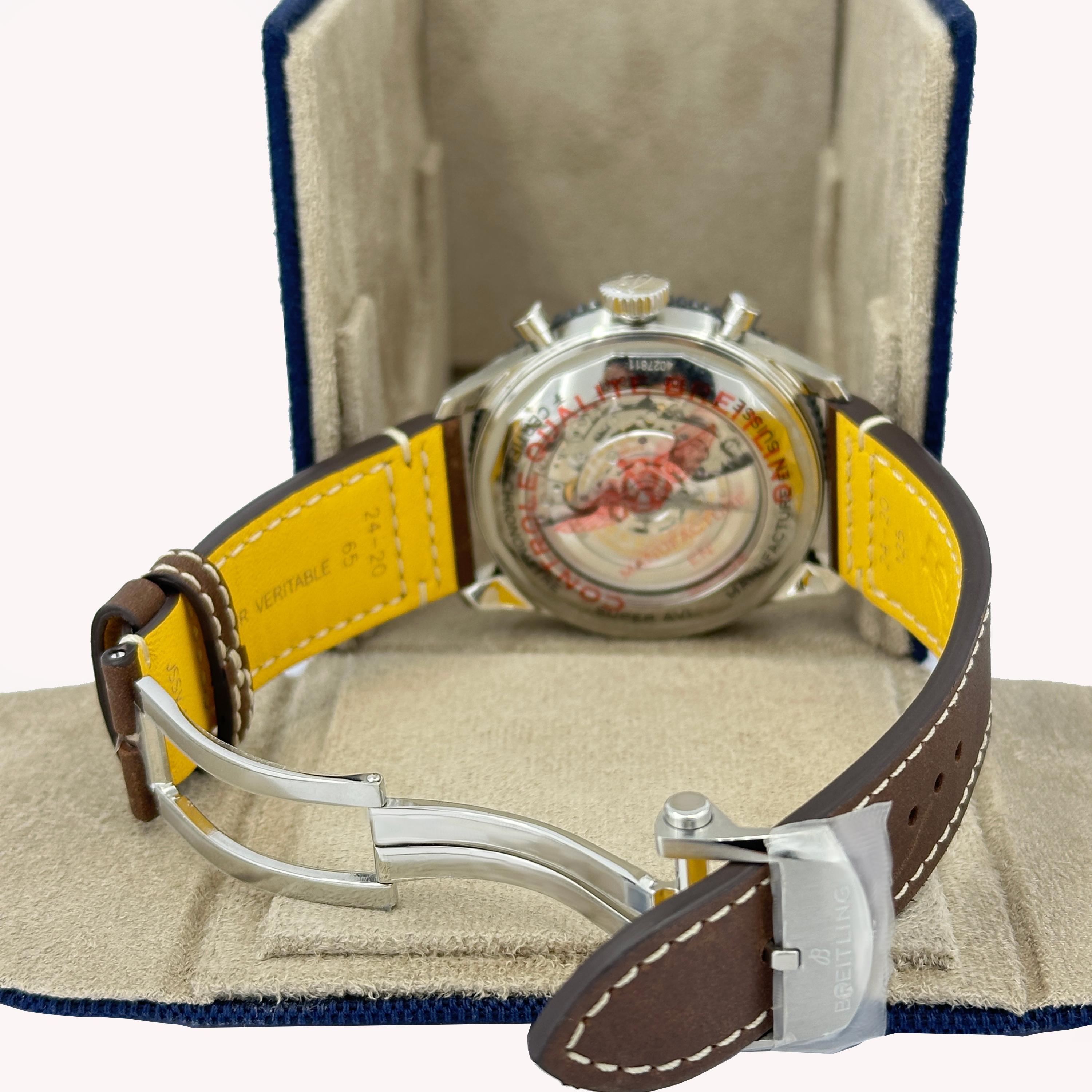 Breitling Classic AVI non indossato, referenza YB04451A1B1X1, set completo, 2025 in vendita 4