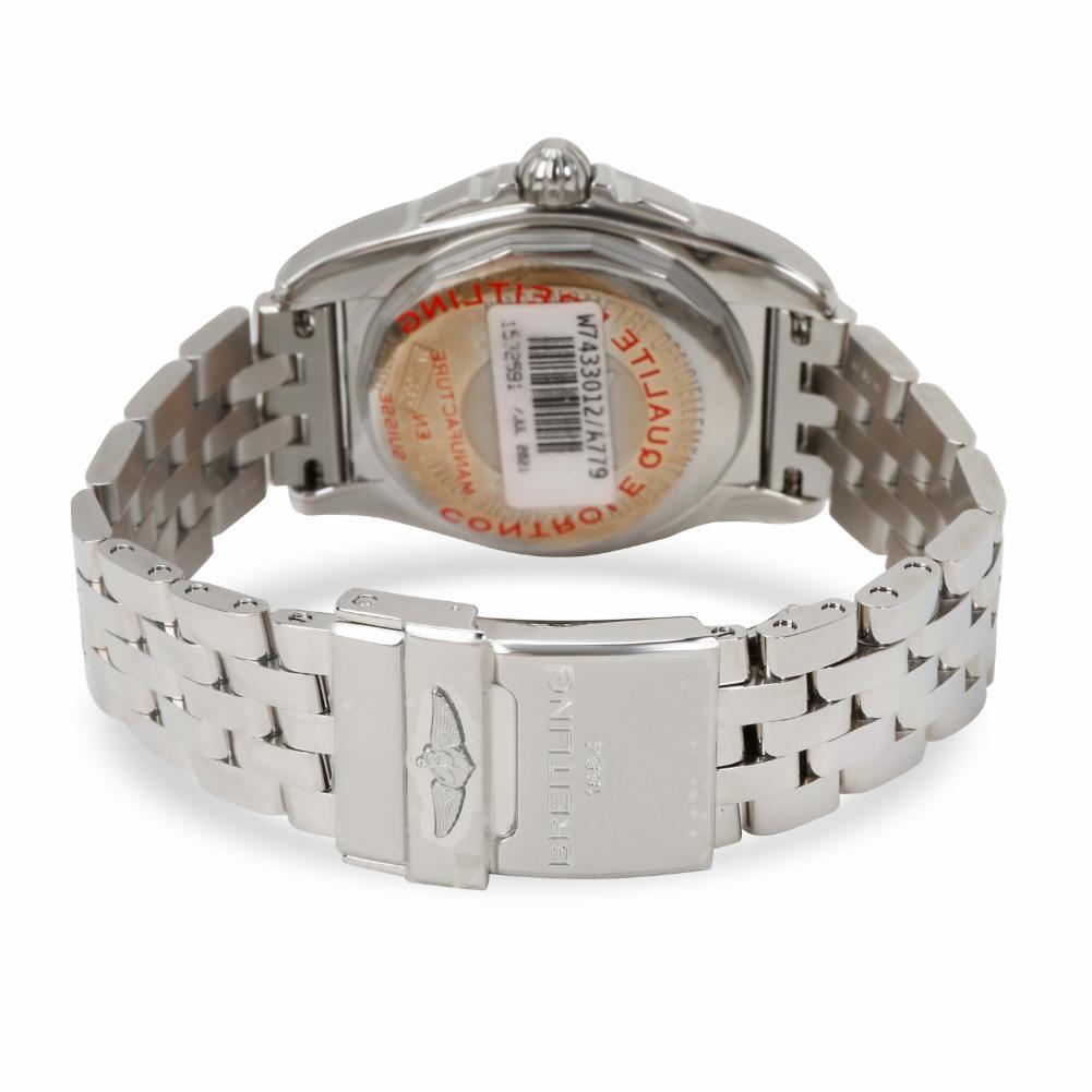Men's Unworn Breitling Galactic 36 W7433012/A779 Unisex Watch in Stainless Steel For Sale