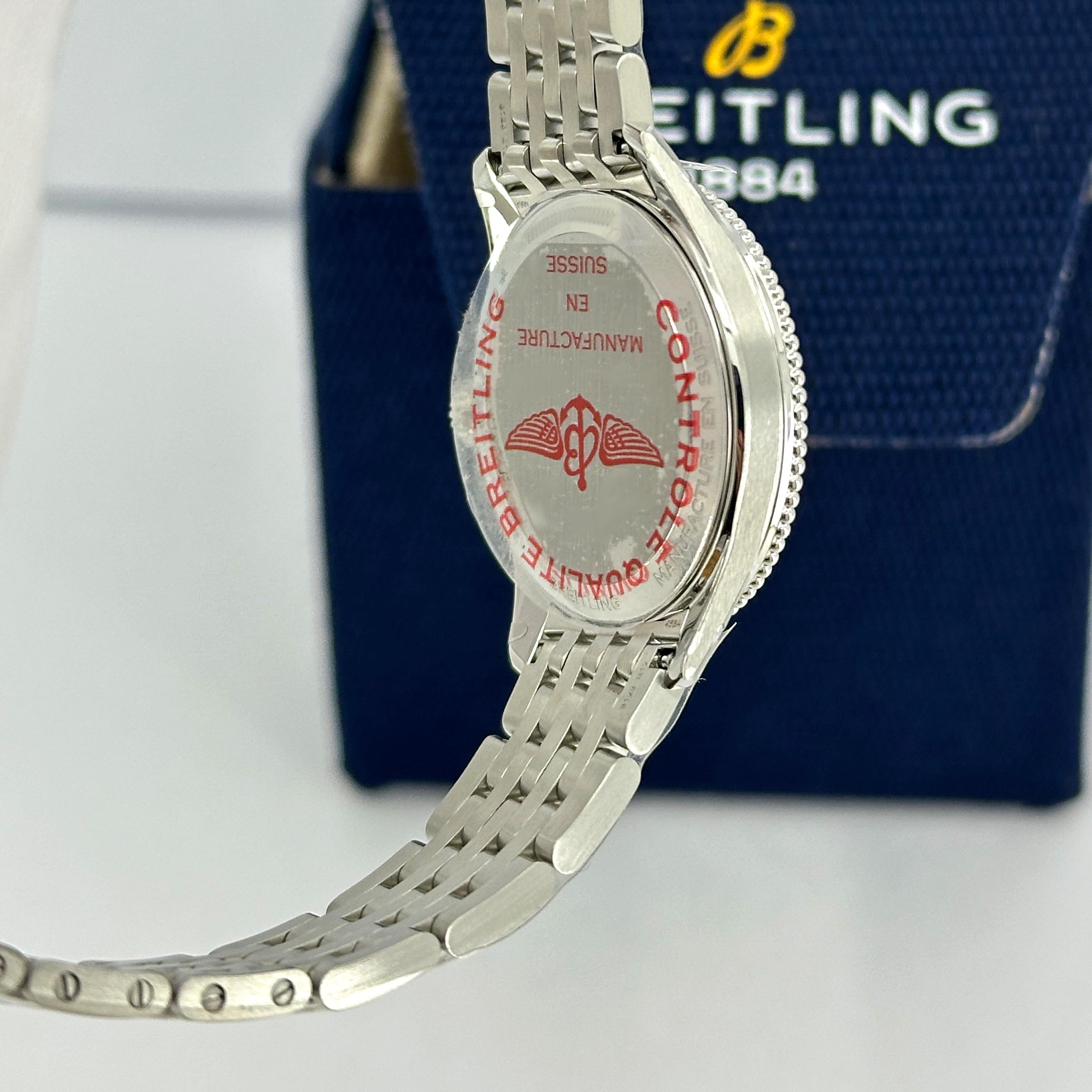 Breitling Navitimer 32 non indossato, referenza A77320171C1A1, set completo, 2025 in vendita 9