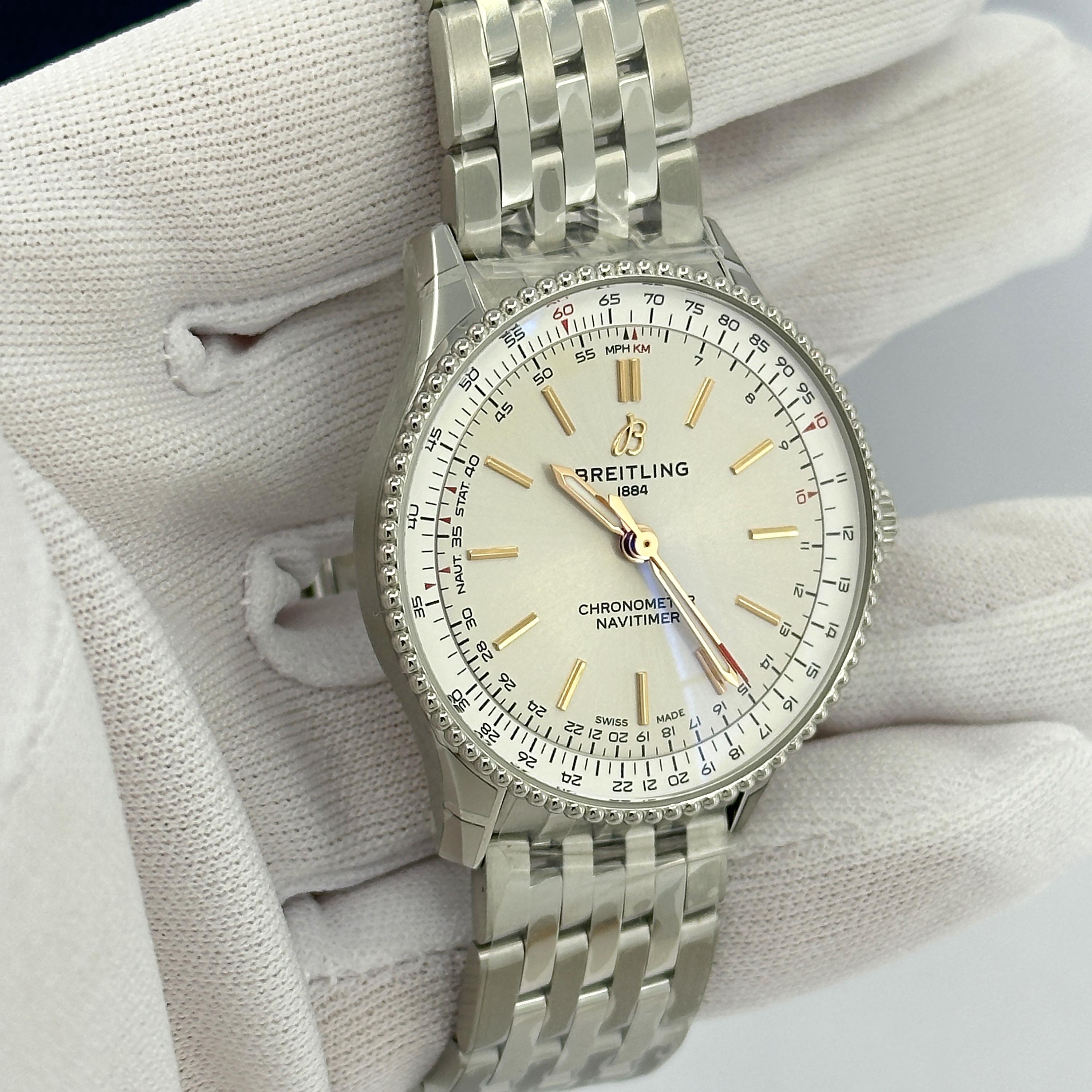 Unworn Breitling Navitimer Reference# A17327211G1A1, Complete set, 2025 For Sale 11