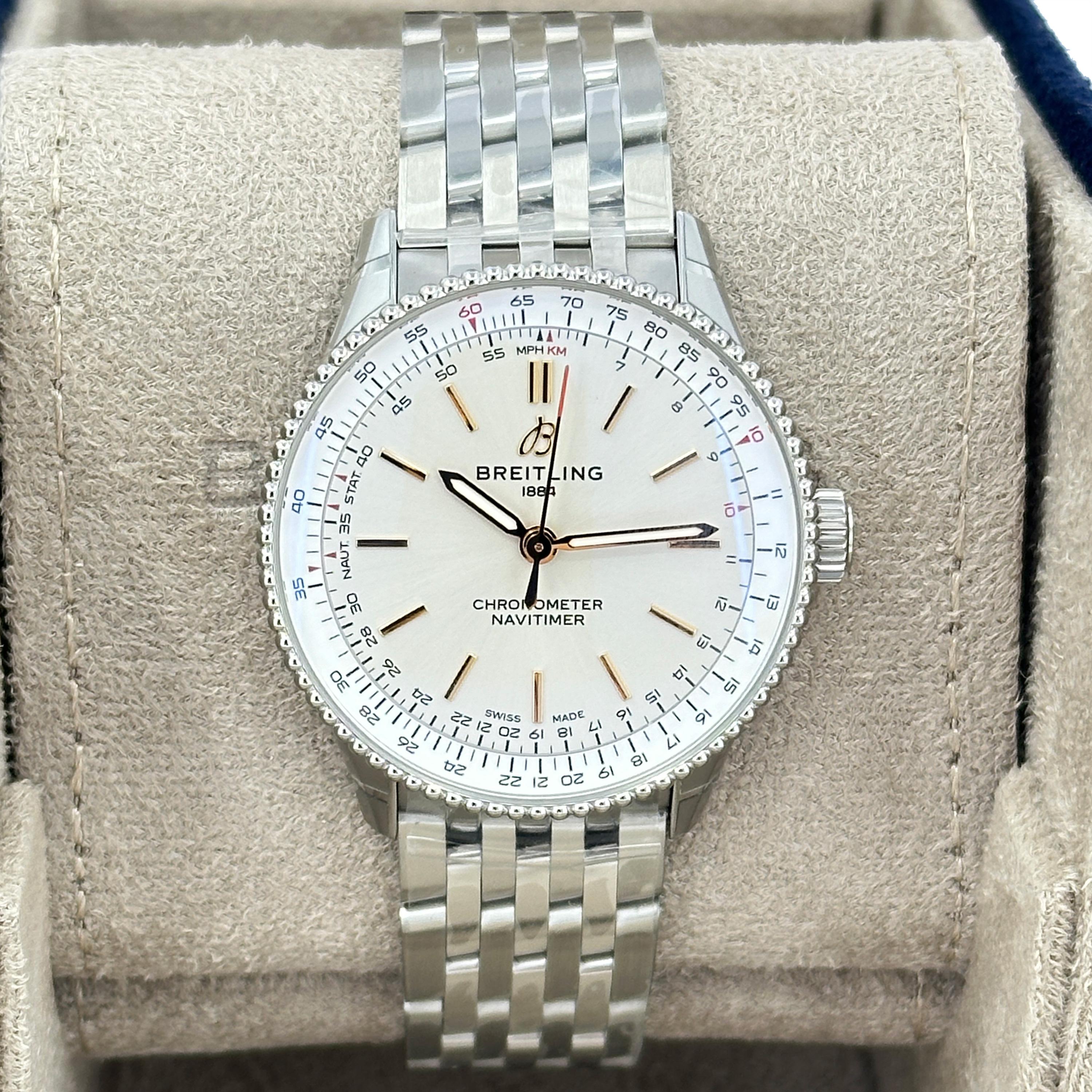Unworn Breitling Navitimer Reference# A17327211G1A1, Complete set, 2025 In New Condition For Sale In New York, NY
