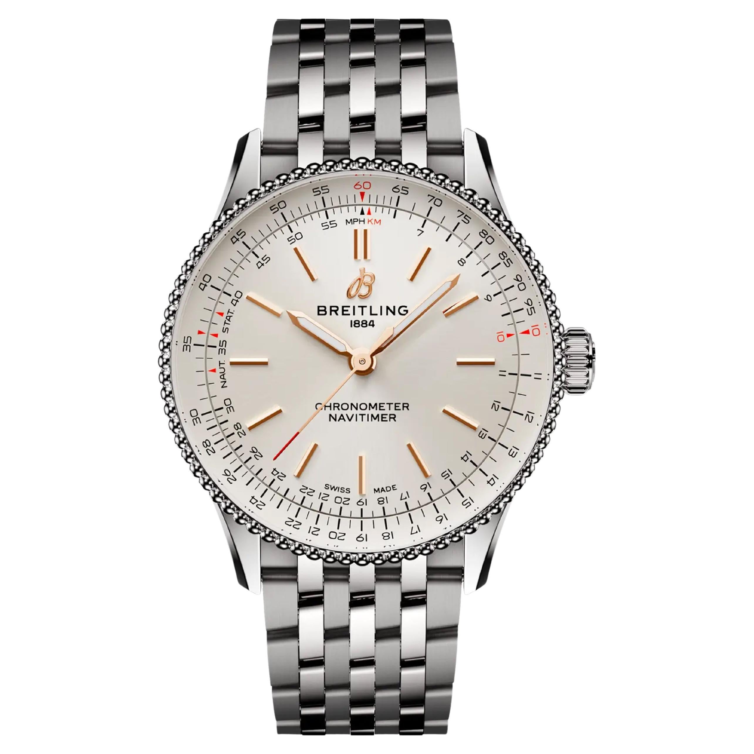 Ungetragene Breitling Navitimer Referenznummer A17327211G1A1, Komplettset, 2025