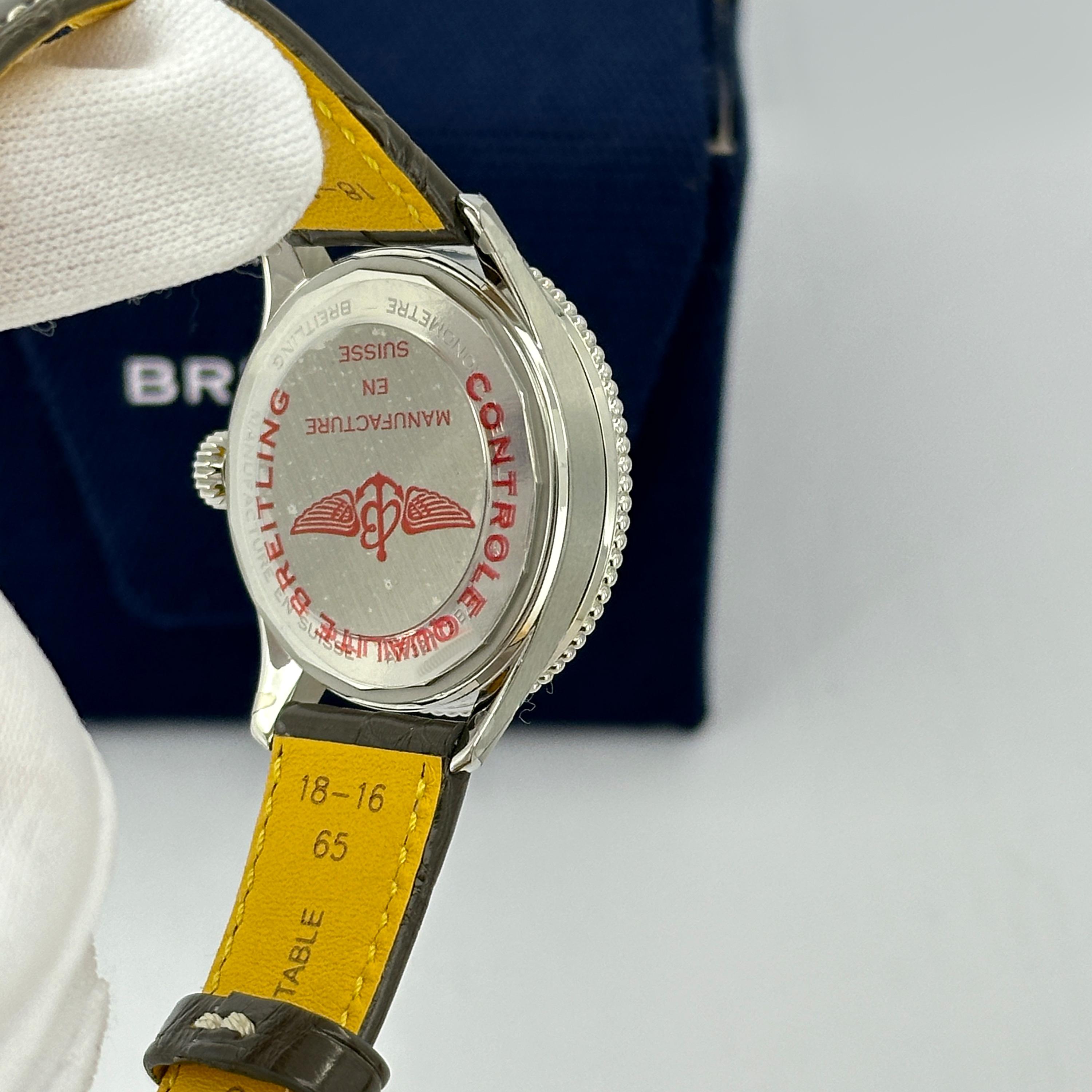Breitling Navitimer non indossato, referenza A17327381B1P1, set completo, 2025 in vendita 9