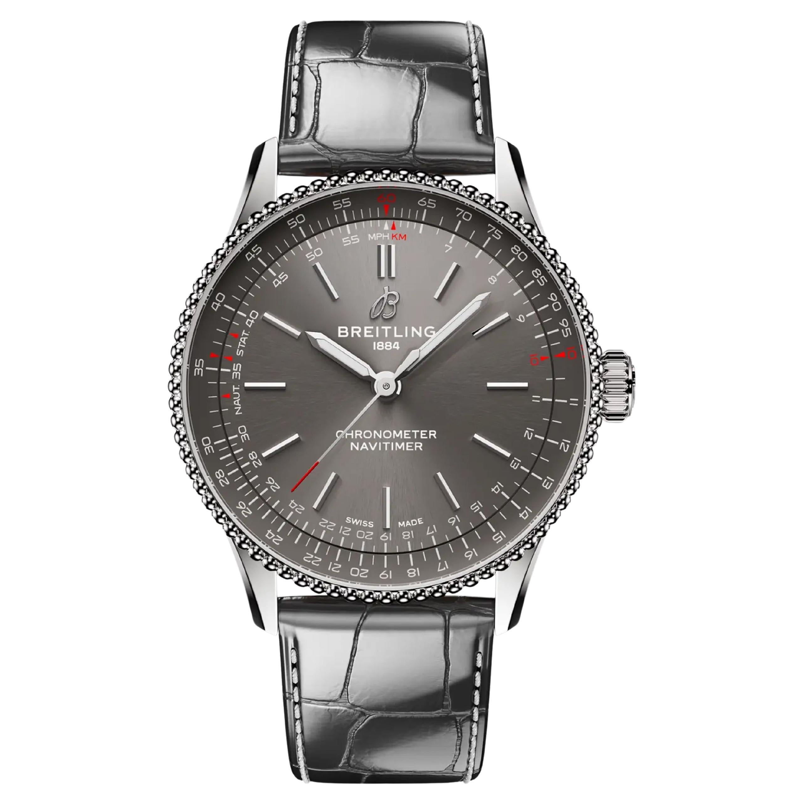 Breitling Navitimer non indossato, referenza A17327381B1P1, set completo, 2025