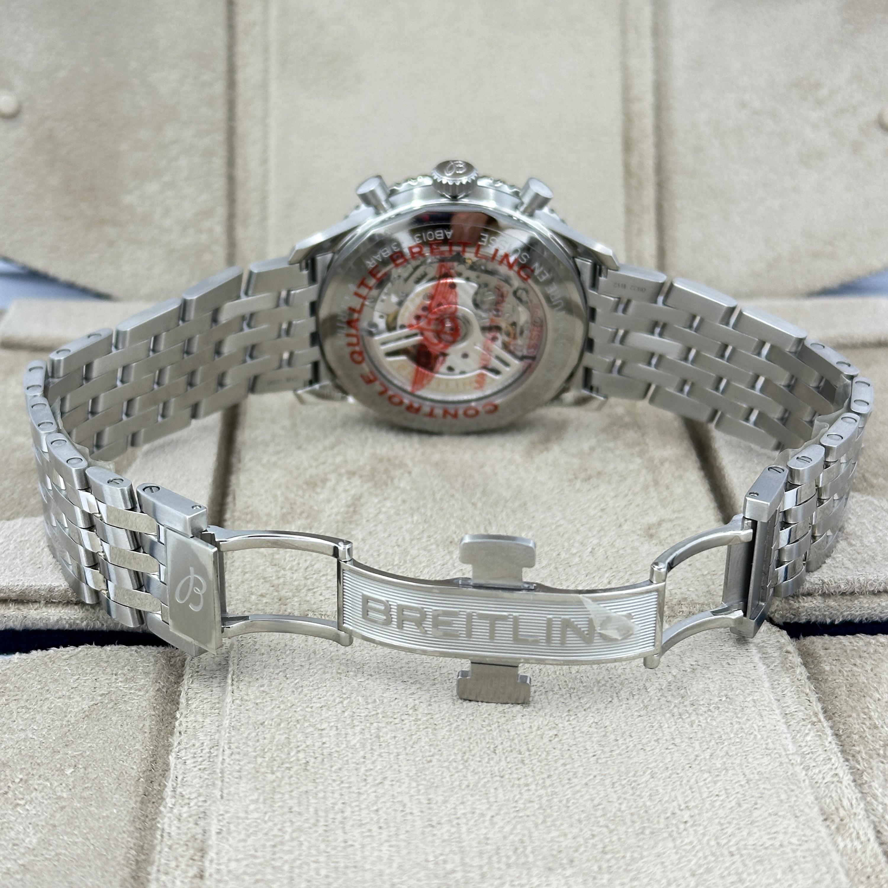 Breitling Navitimer non indossato, referenza AB0137211B1A1, set completo, 2025 in vendita 6