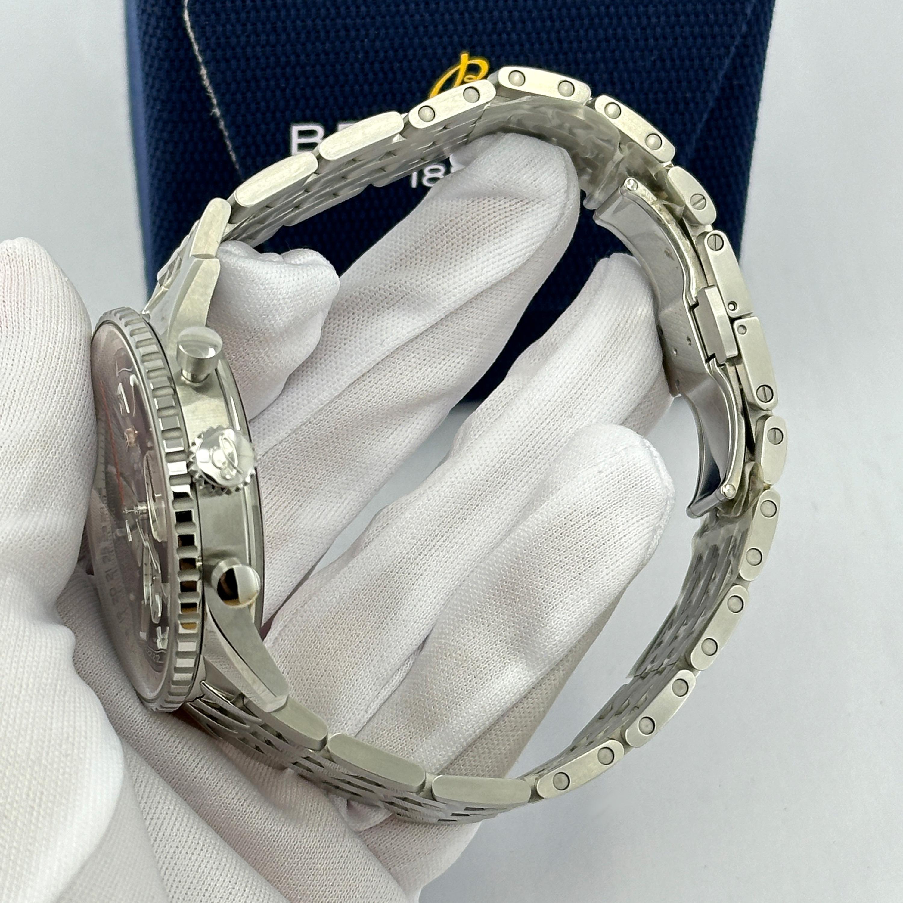 Breitling Navitimer non indossato, referenza AB0137211B1A1, set completo, 2025 in vendita 9