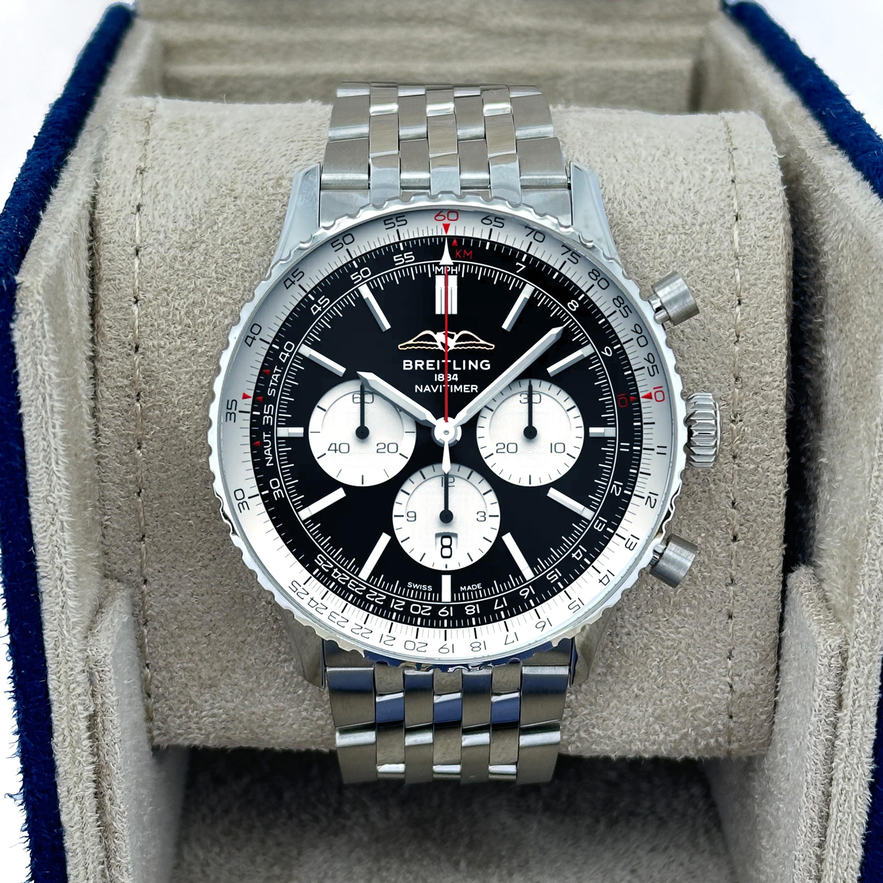Breitling Navitimer non indossato, referenza AB0137211B1A1, set completo, 2025 In condizioni Nuovo in vendita a New York, NY