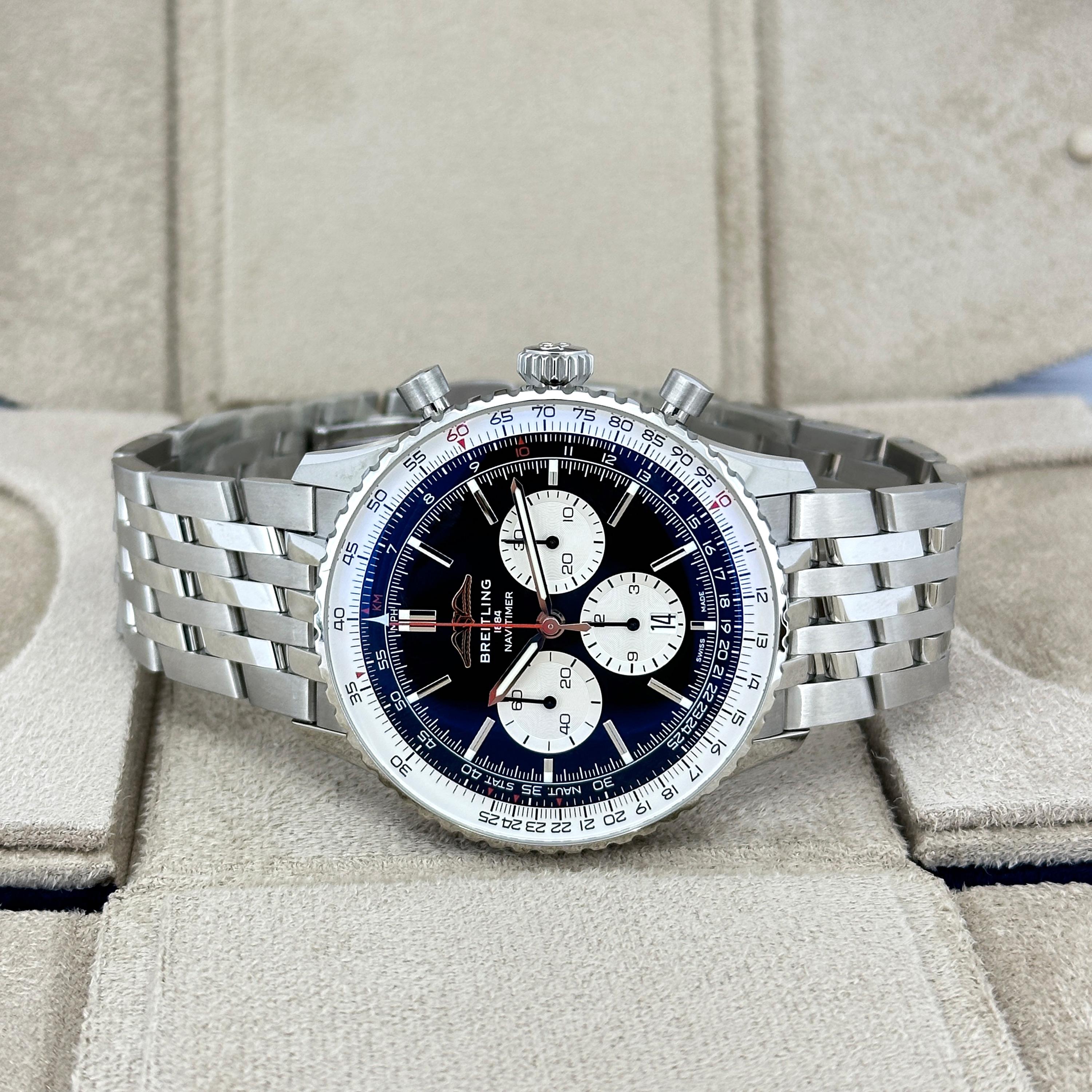 Breitling Navitimer non indossato, referenza AB0137211B1A1, set completo, 2025 in vendita 5