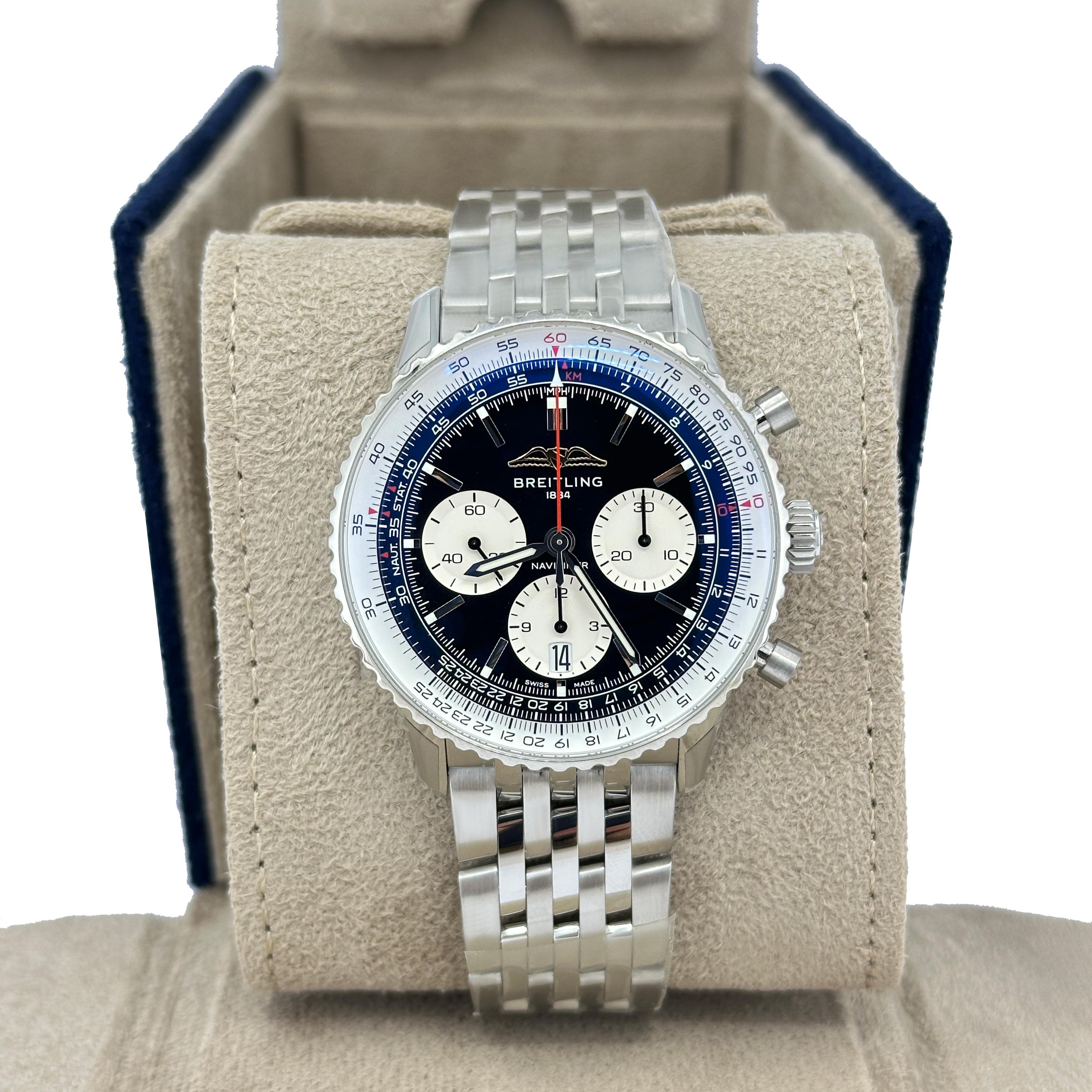Breitling Navitimer non indossato, referenza AB0138211B1A1, set completo, 2025 in vendita 6
