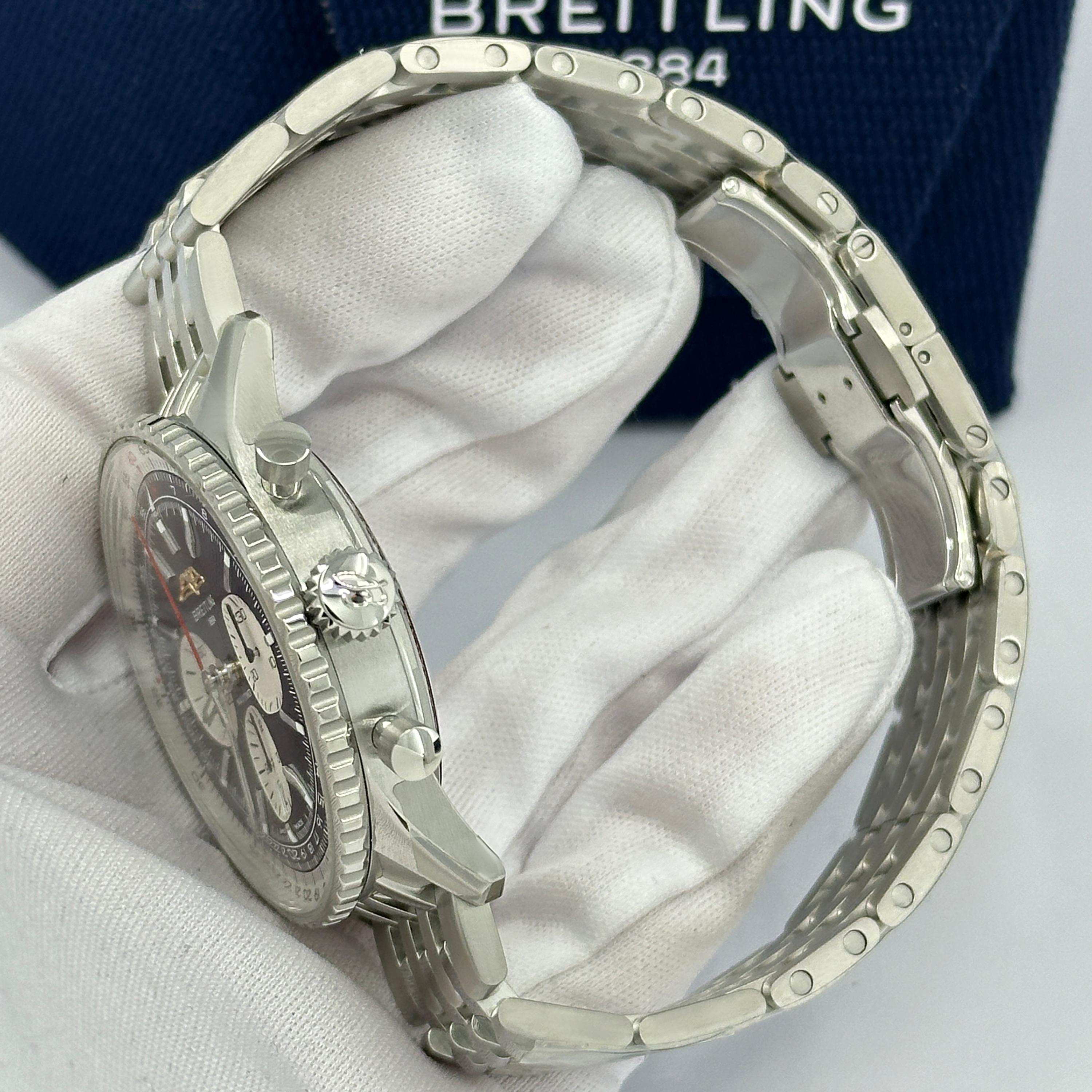 Breitling Navitimer non indossato, referenza AB0138211B1A1, set completo, 2025 in vendita 8