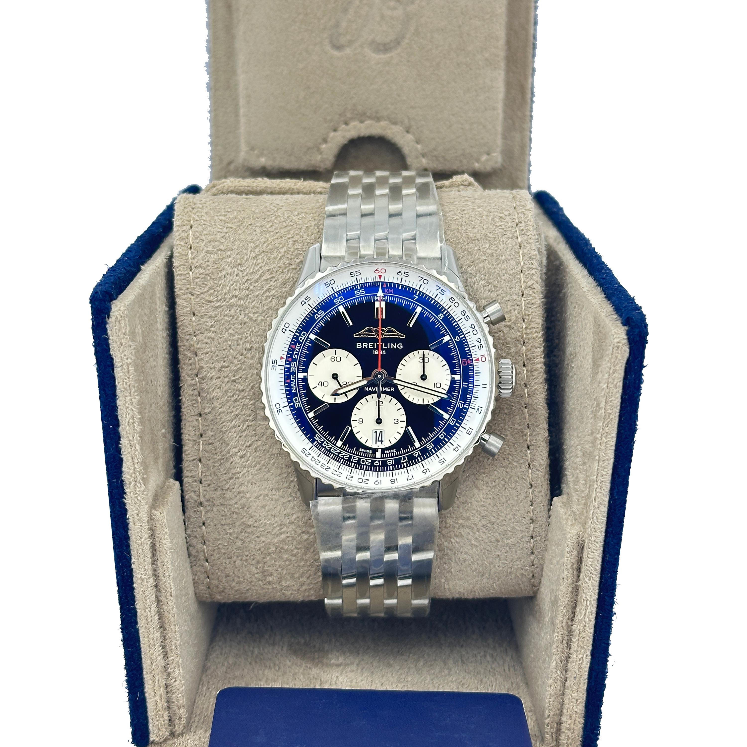 Breitling Navitimer non indossato, referenza AB0138211B1A1, set completo, 2025 In condizioni Nuovo in vendita a New York, NY