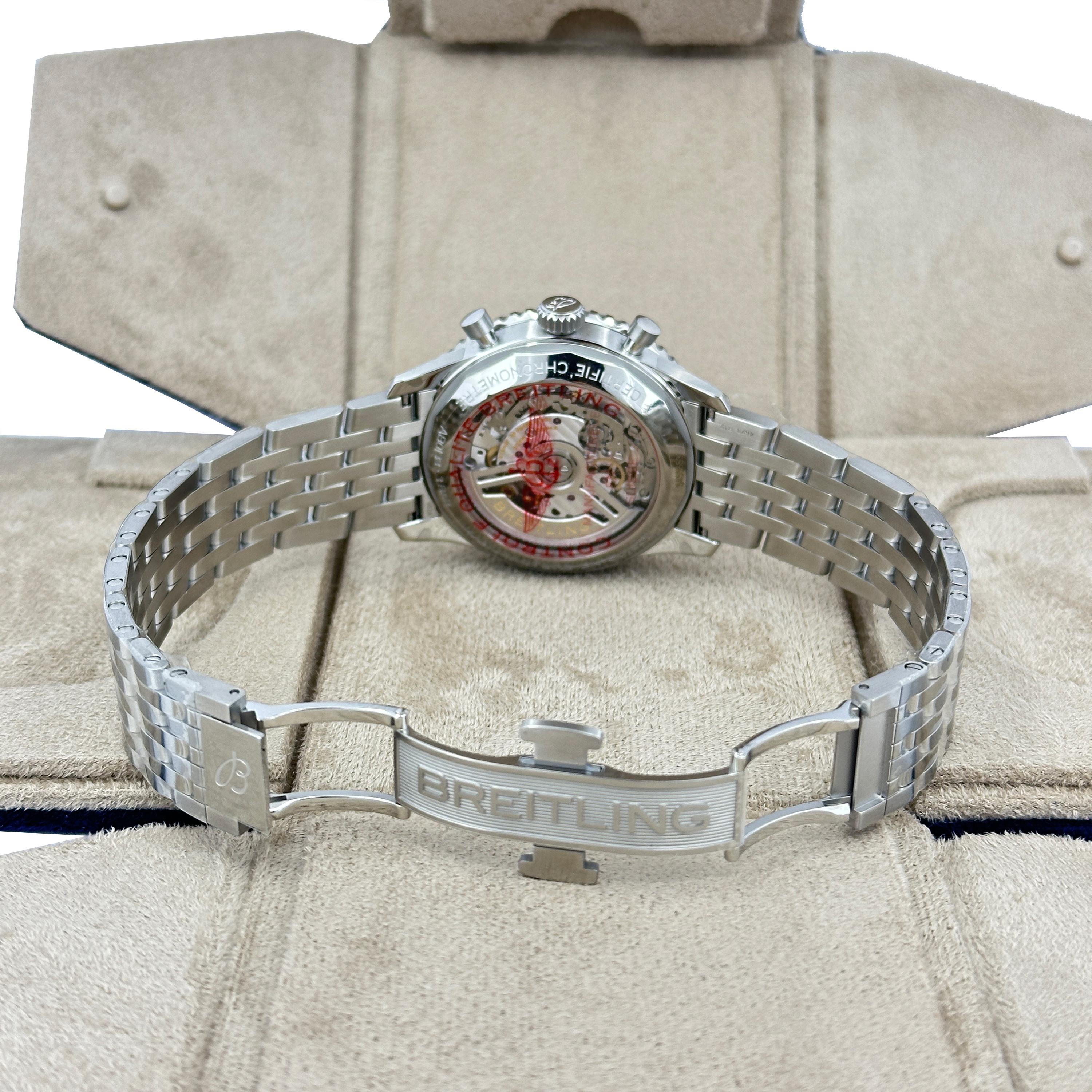 Breitling Navitimer non indossato, referenza AB0138211B1A1, set completo, 2025 in vendita 4