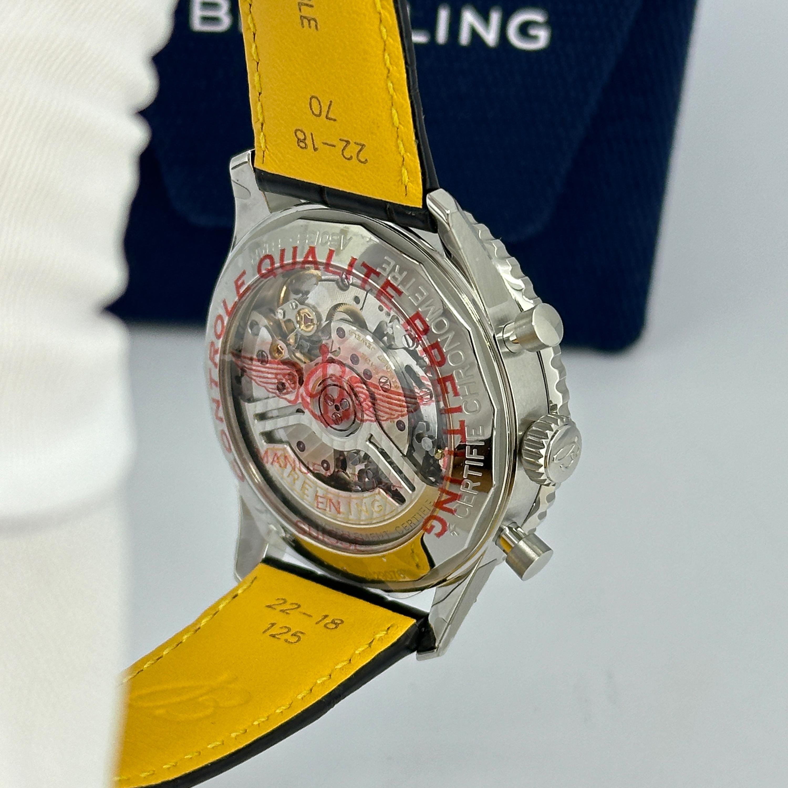 Breitling Navitimer non indossato, referenza AB0138211B1P1, set completo, 2025 in vendita 11