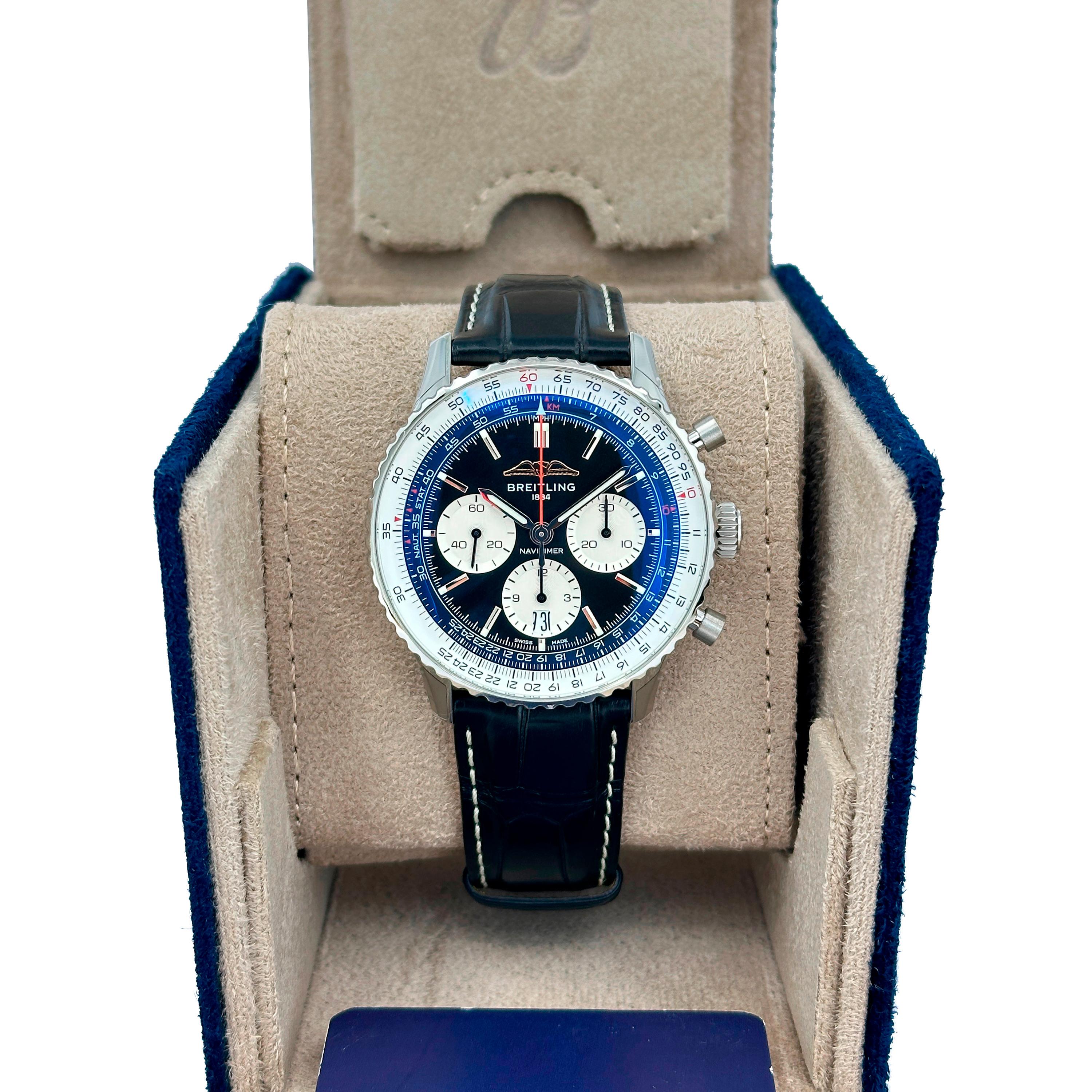 Breitling Navitimer non indossato, referenza AB0138211B1P1, set completo, 2025 In condizioni Nuovo in vendita a New York, NY