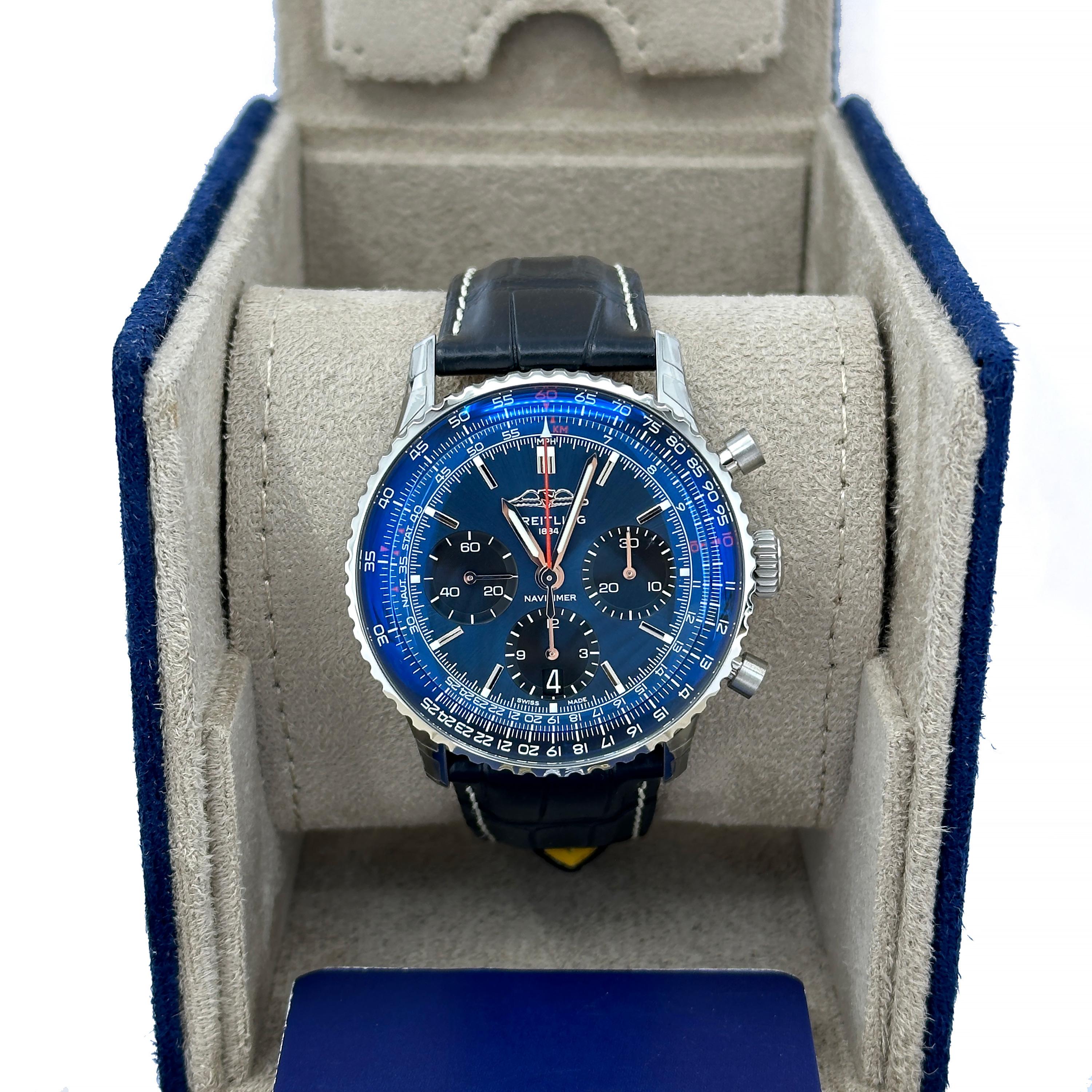 Breitling Navitimer non indossato, referenza AB0139241C1P1, set completo, 2025 In condizioni Nuovo in vendita a New York, NY