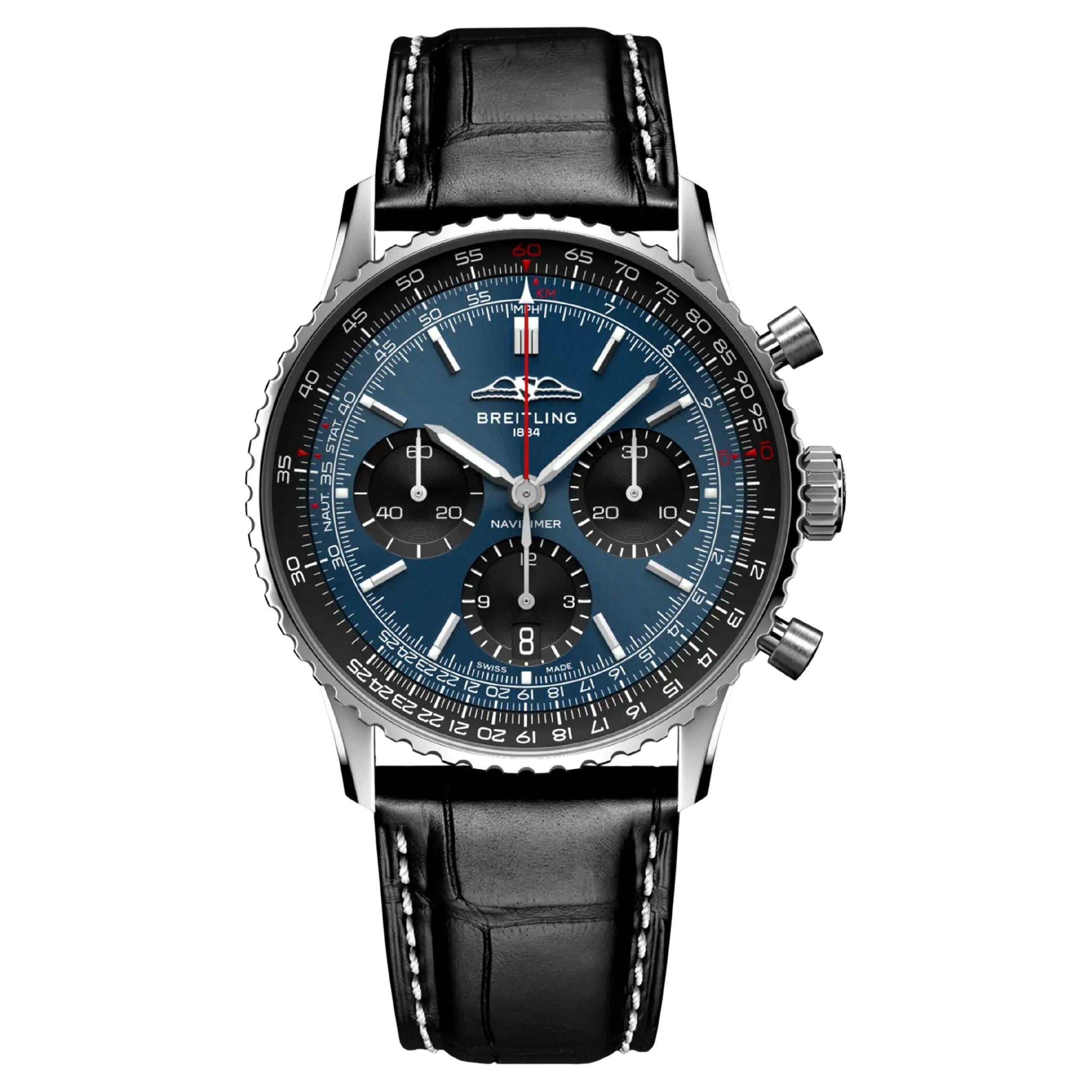 Breitling Navitimer non indossato, referenza AB0139241C1P1, set completo, 2025
