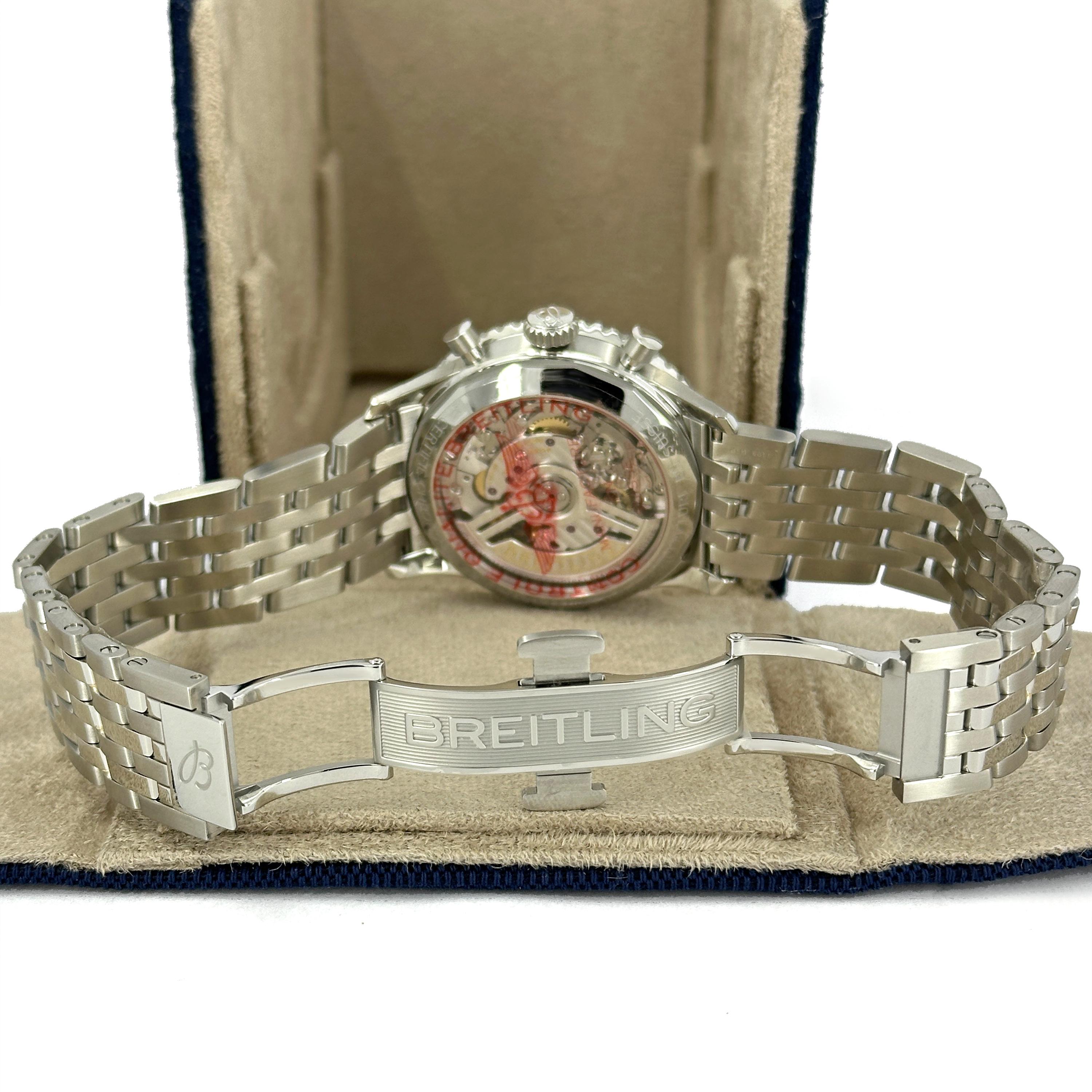 Breitling Navitimer non indossato, referenza AB0139241C2A1, set completo, 2025 in vendita 7