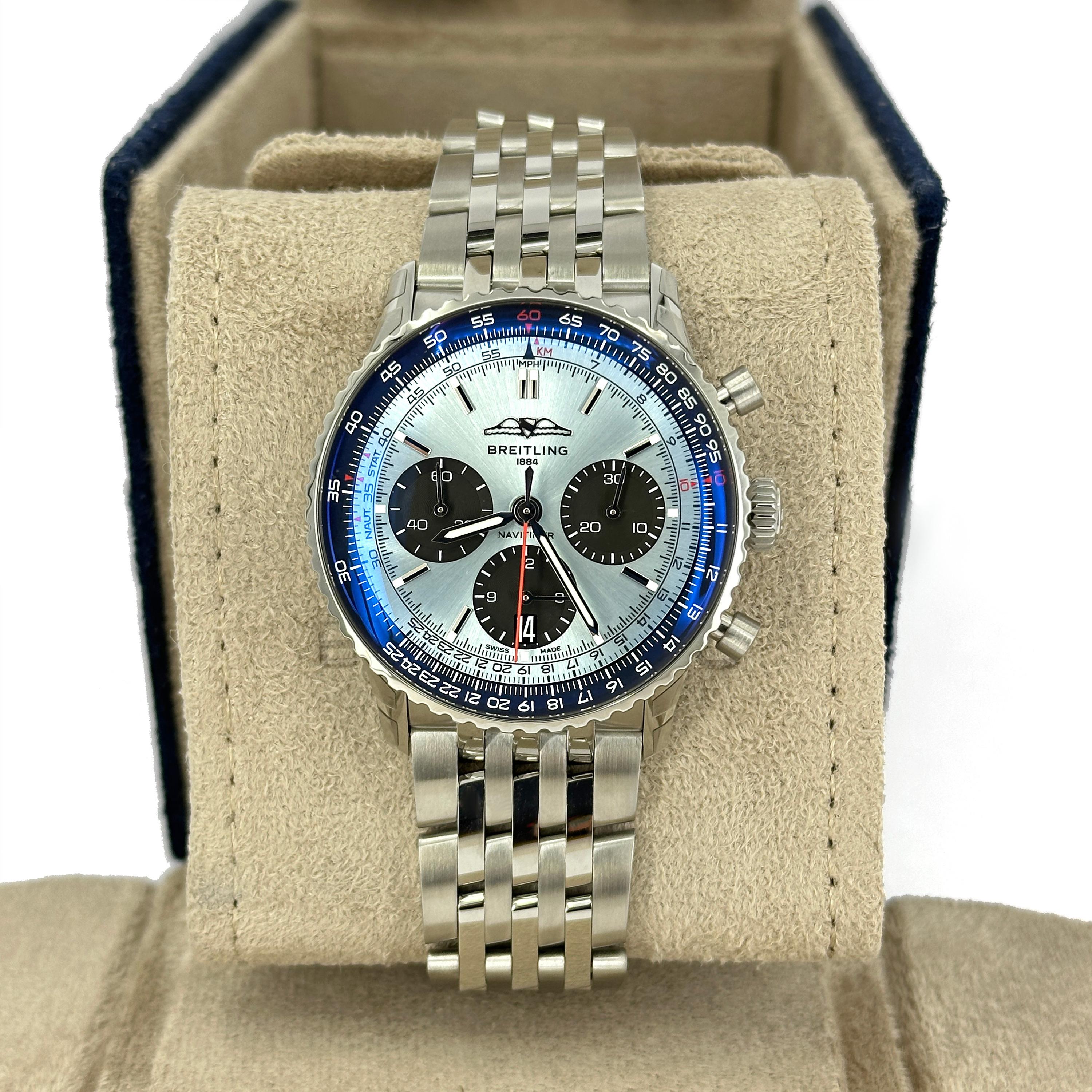 Breitling Navitimer non indossato, referenza AB0139241C2A1, set completo, 2025 in vendita 5