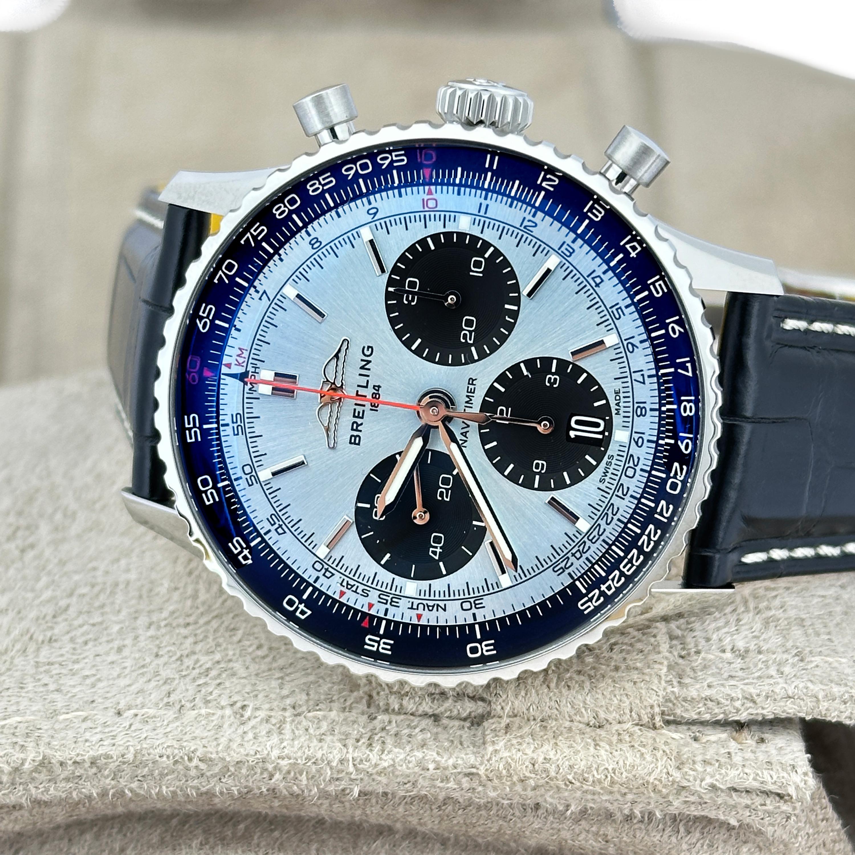 Breitling Navitimer non indossato, referenza AB0139241C2P1, set completo, 2025 in vendita 7
