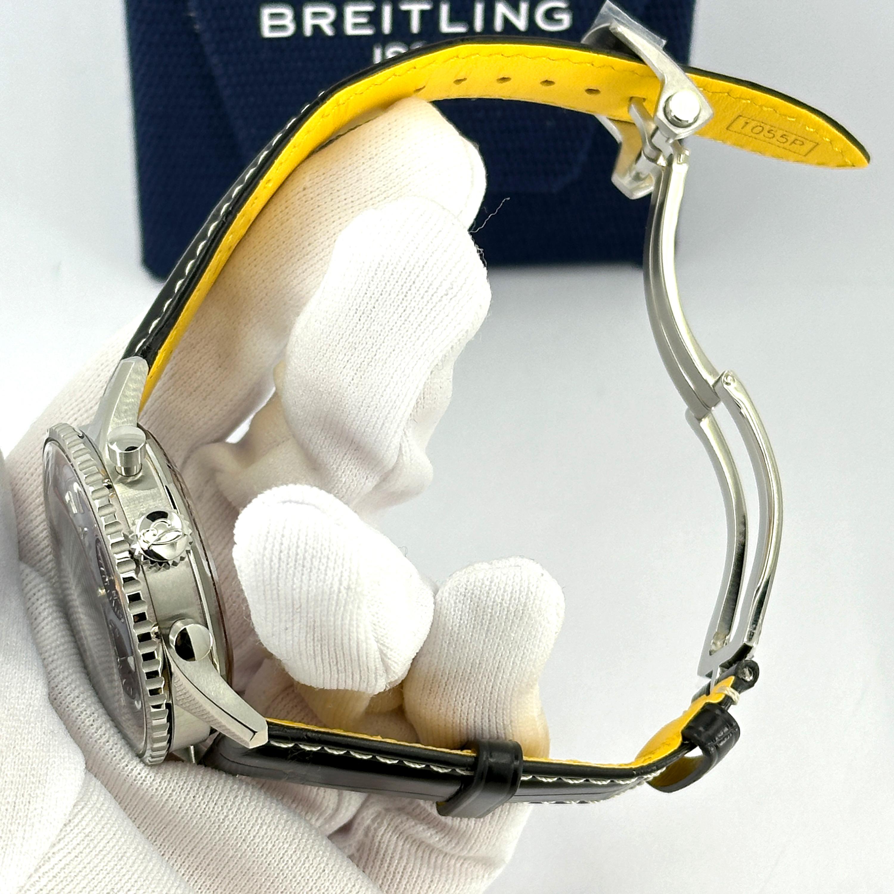 Breitling Navitimer non indossato, referenza AB0139241C2P1, set completo, 2025 in vendita 9
