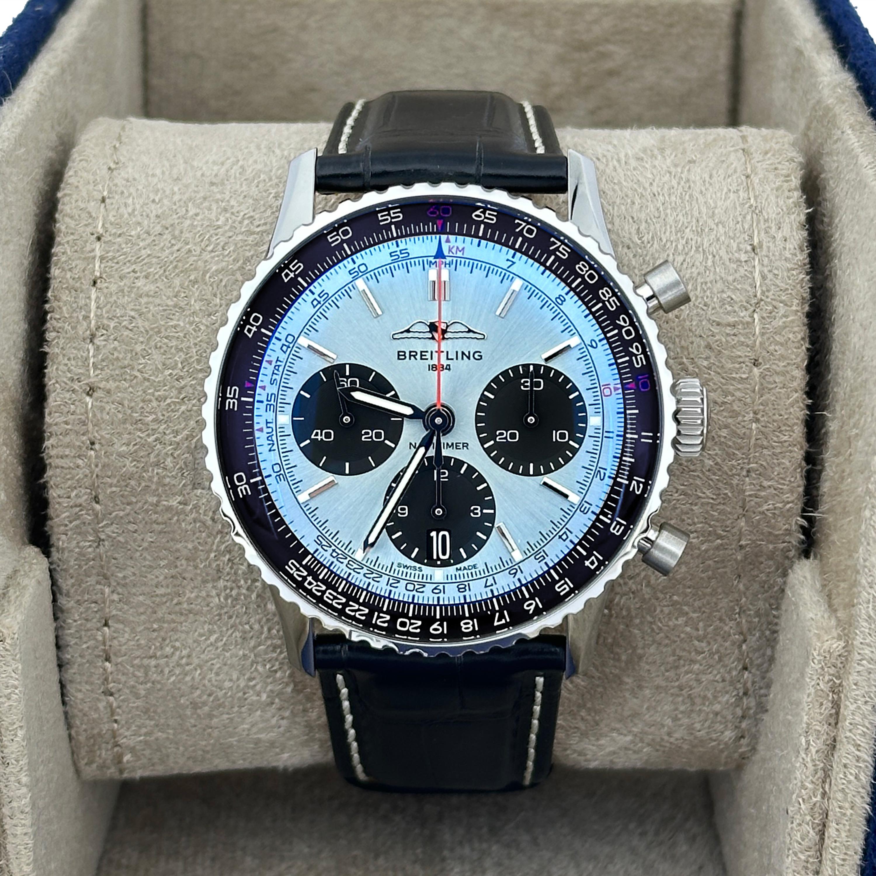 Breitling Navitimer non indossato, referenza AB0139241C2P1, set completo, 2025 In condizioni Nuovo in vendita a New York, NY