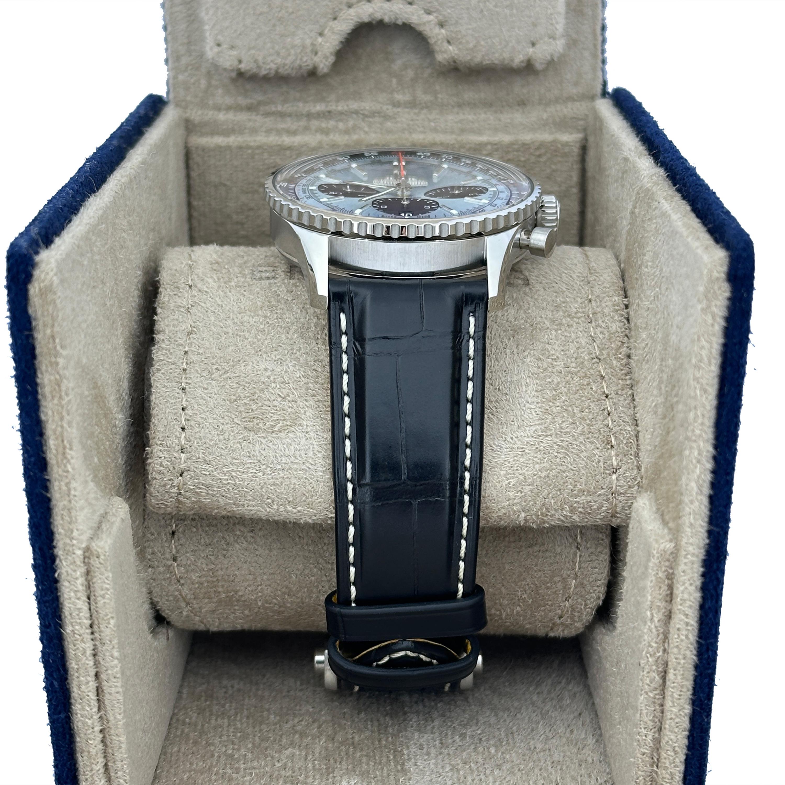 da uomo o donna Breitling Navitimer non indossato, referenza AB0139241C2P1, set completo, 2025 in vendita