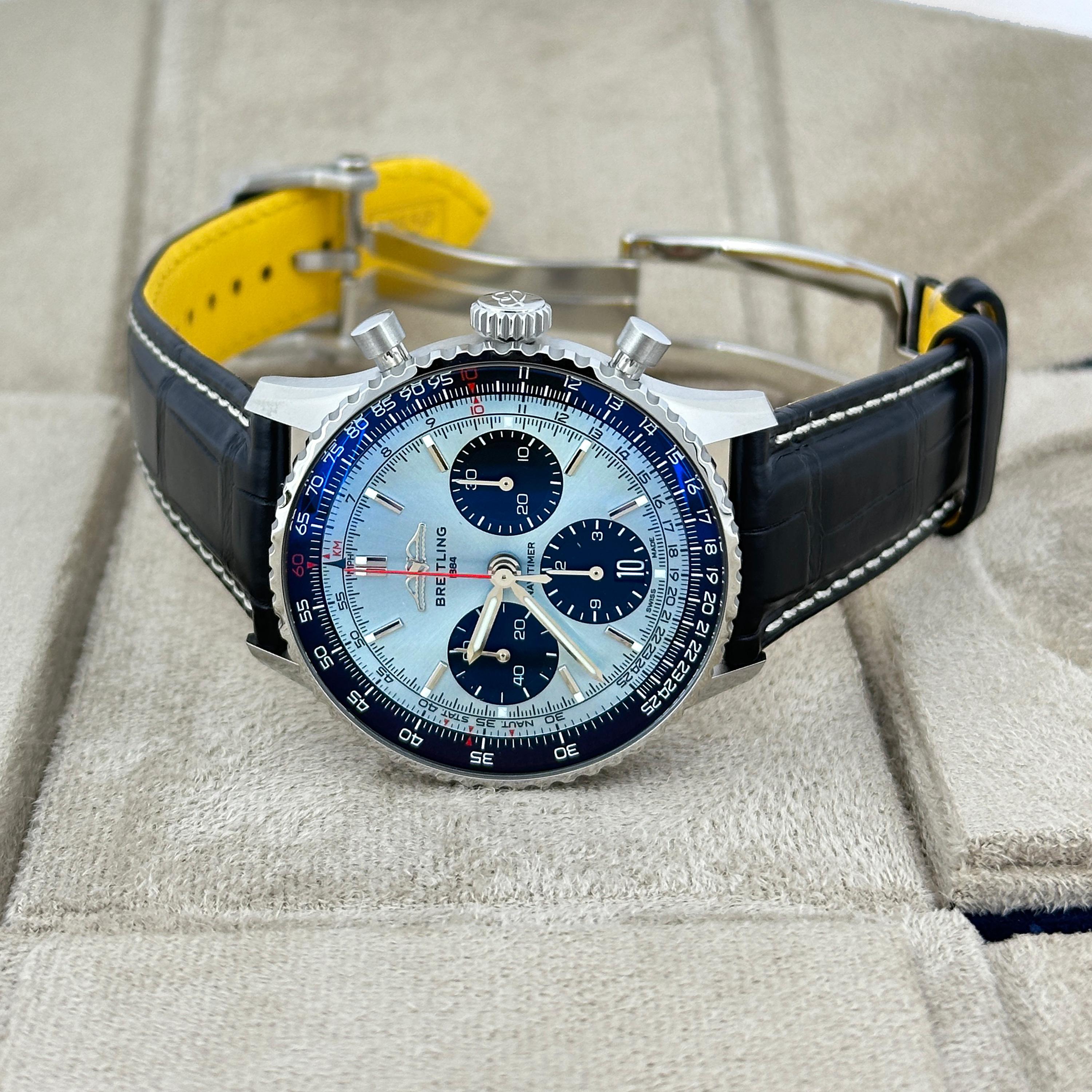 Breitling Navitimer non indossato, referenza AB0139241C2P1, set completo, 2025 in vendita 5