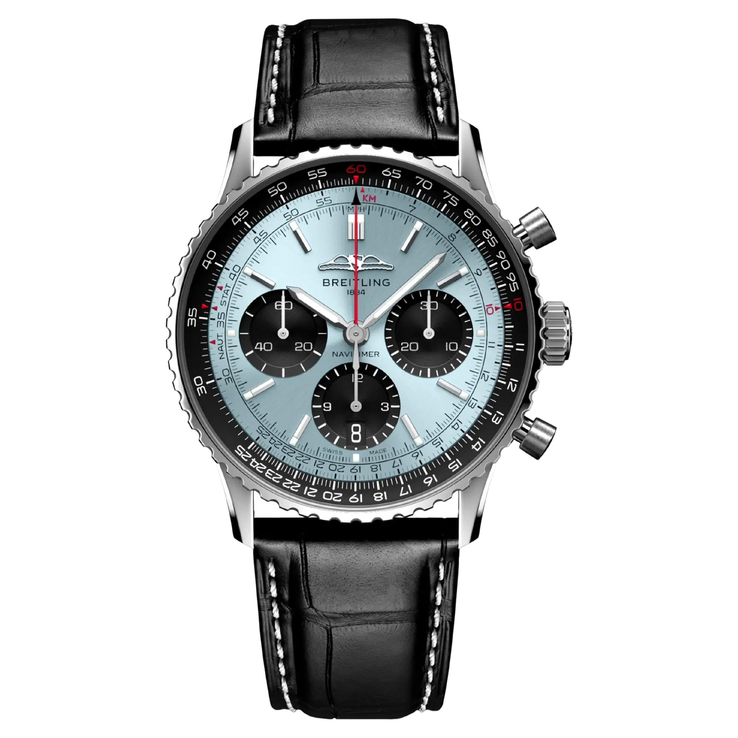 Breitling Navitimer non indossato, referenza AB0139241C2P1, set completo, 2025 in vendita