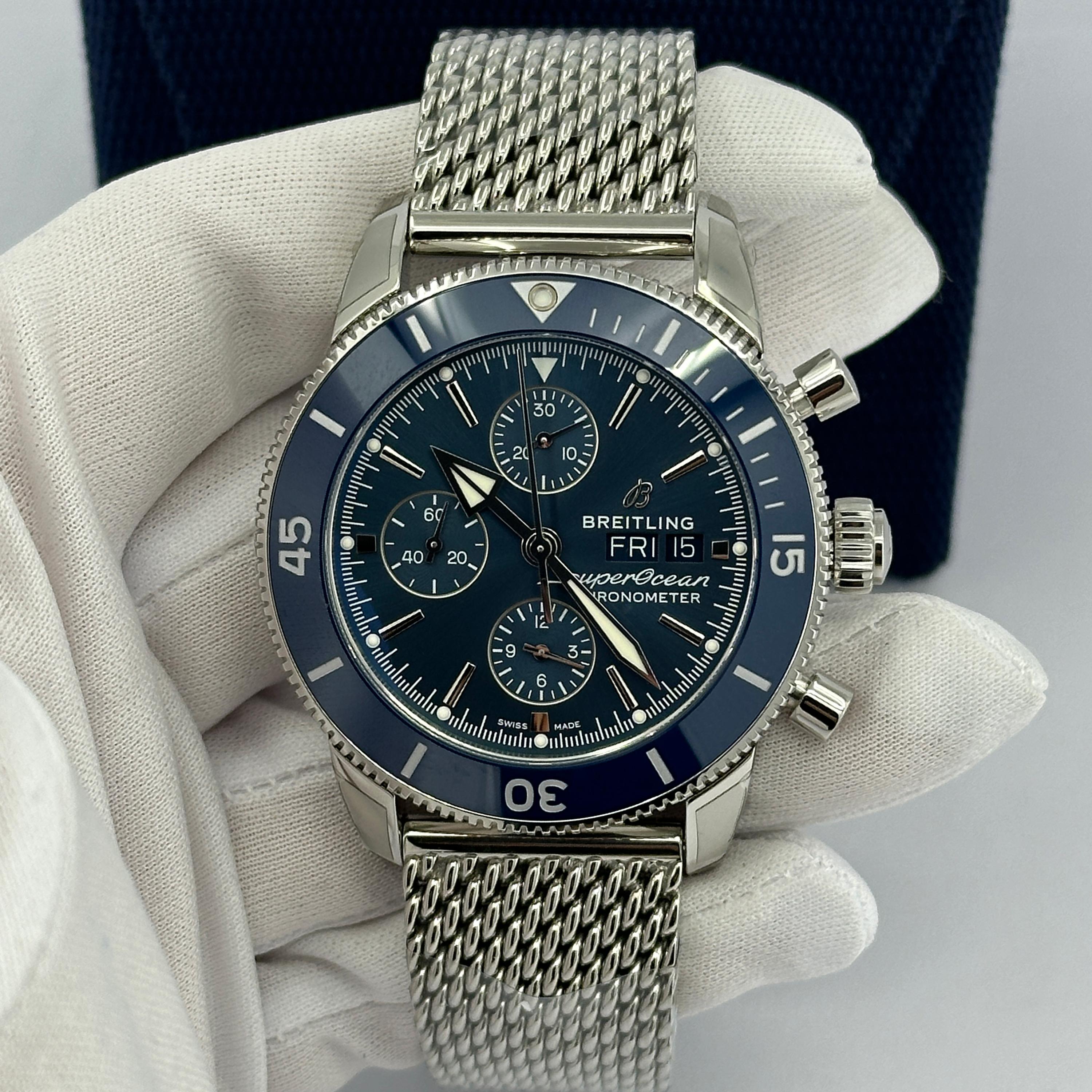 Unworn Breitling Superocean Reference# A13313161C1A1, Complete set, 2025 For Sale 8