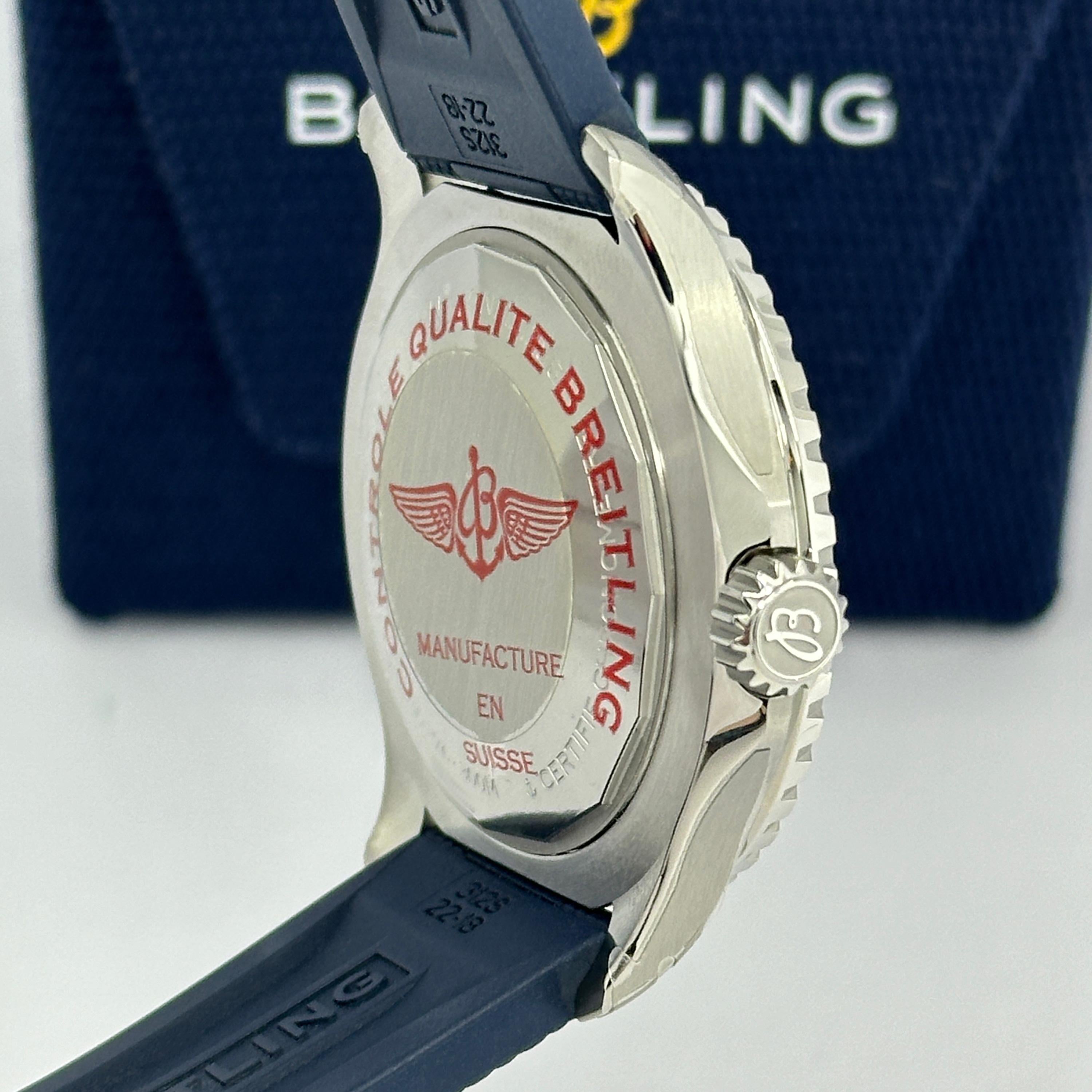 Neuf Breitling Superocean Reference# A17376211C1S1, Set complet, 2025 en vente 9