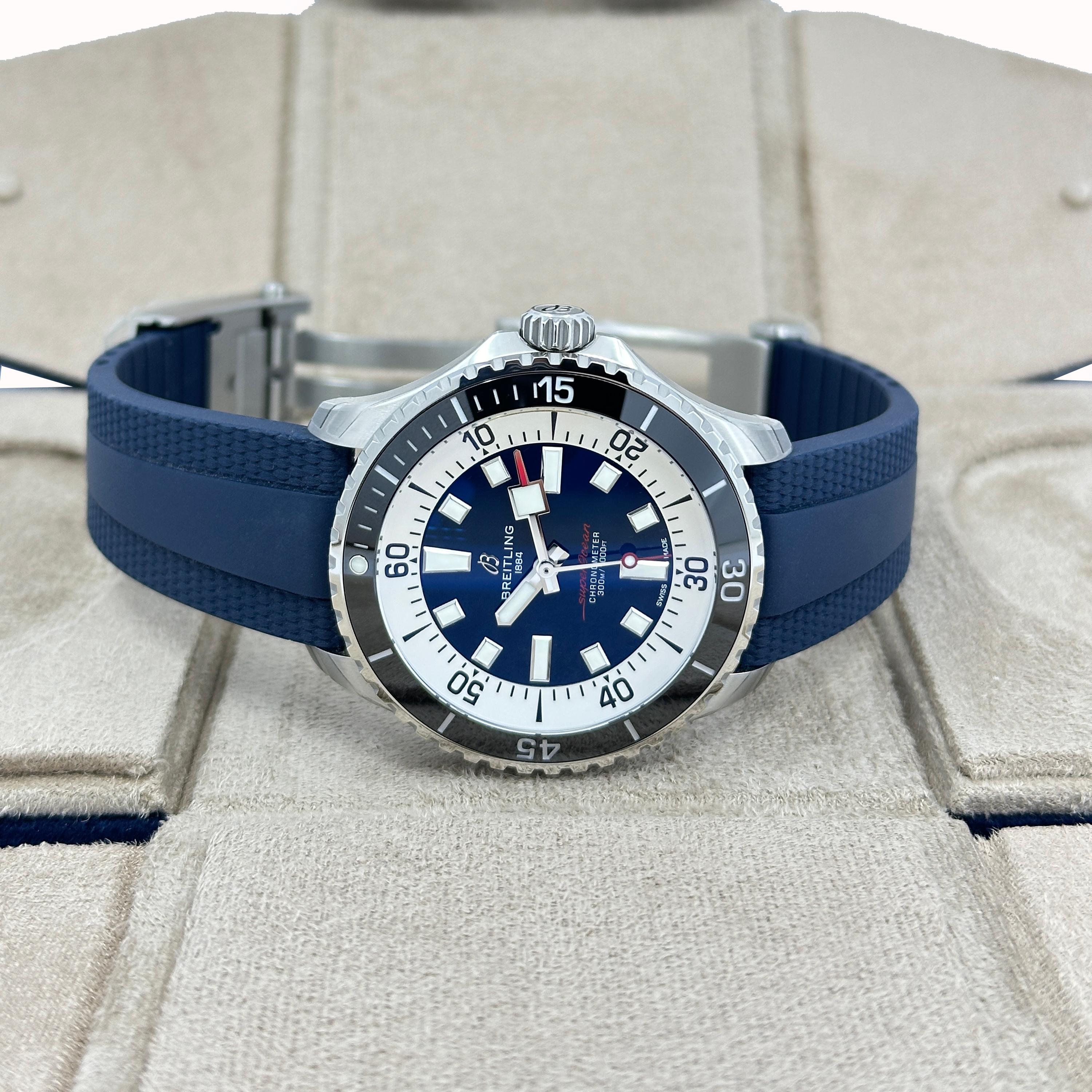 Neuf Breitling Superocean Reference# A17376211C1S1, Set complet, 2025 en vente 3