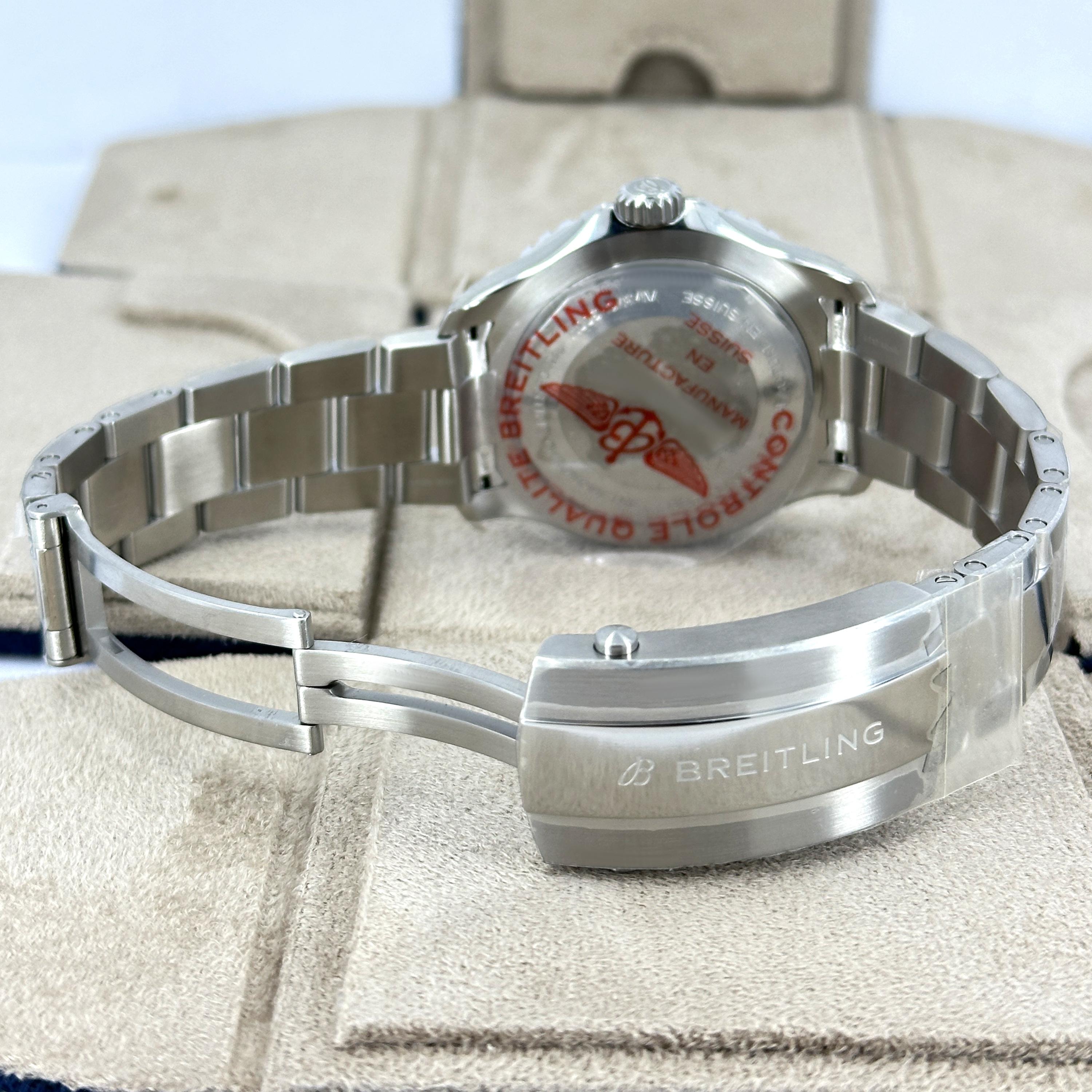 Inédite Breitling Superocean Reference# A17376211L2A1, Set complet, 2025 en vente 10
