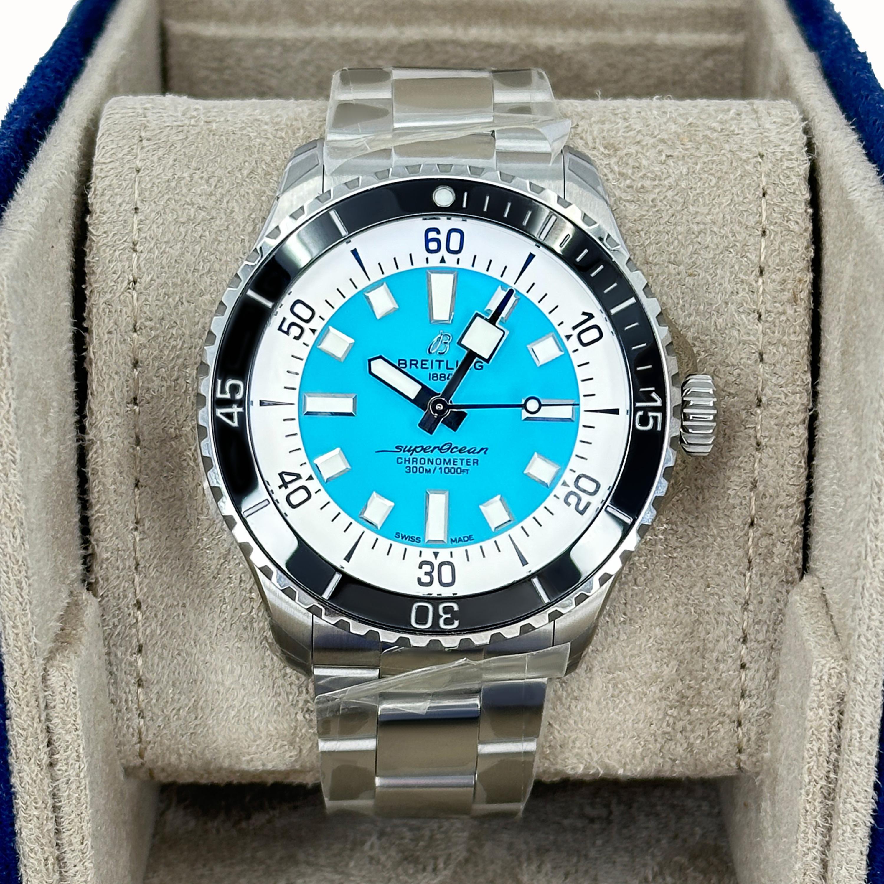 Inédite Breitling Superocean Reference# A17376211L2A1, Set complet, 2025 Neuf - En vente à New York, NY