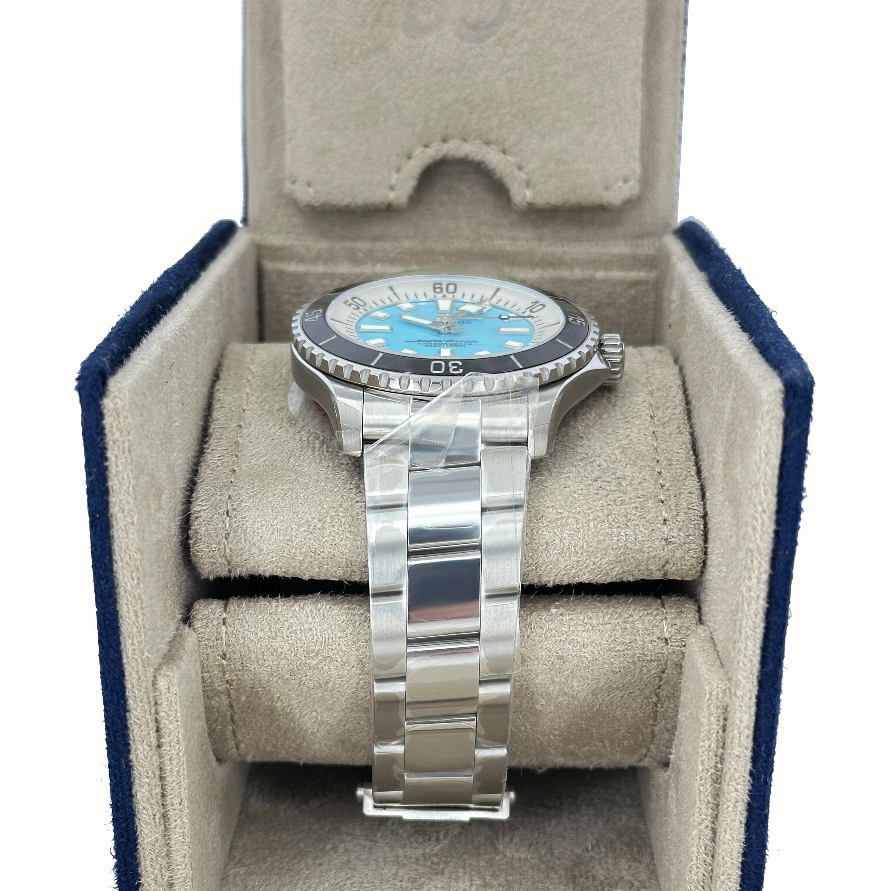 Inédite Breitling Superocean Reference# A17376211L2A1, Set complet, 2025 Unisexe en vente