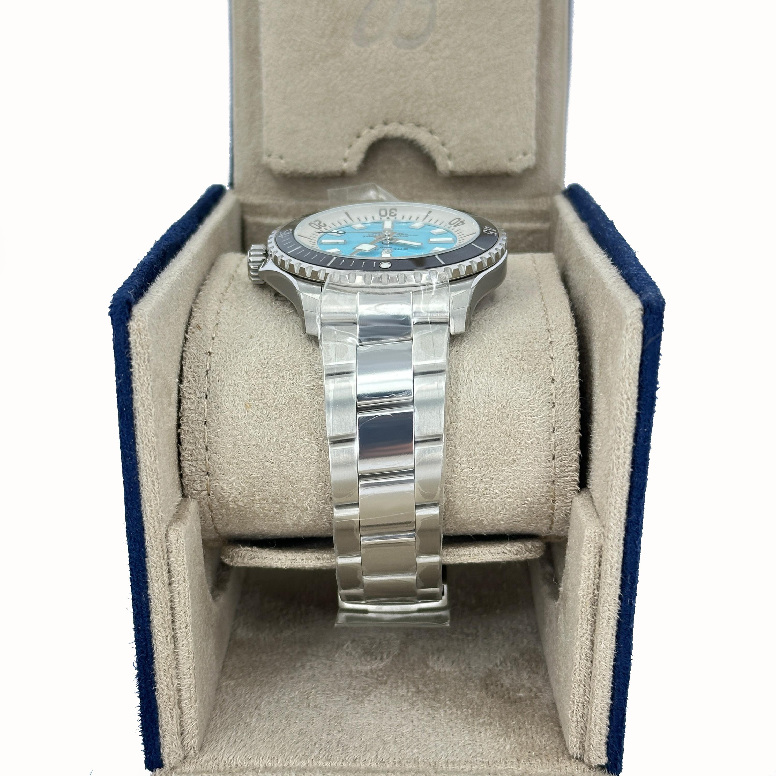 Inédite Breitling Superocean Reference# A17376211L2A1, Set complet, 2025 en vente 1