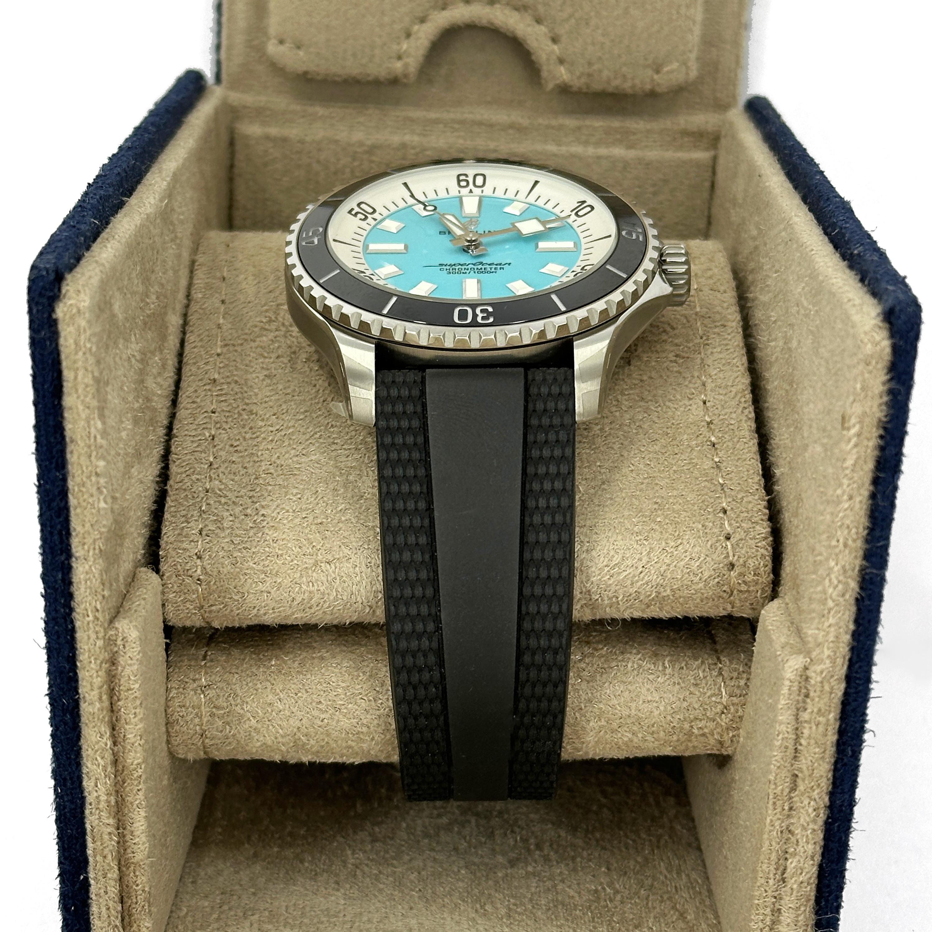 Neuf Breitling Superocean Reference# A17376211L2S1, Set complet, 2025 Unisexe en vente