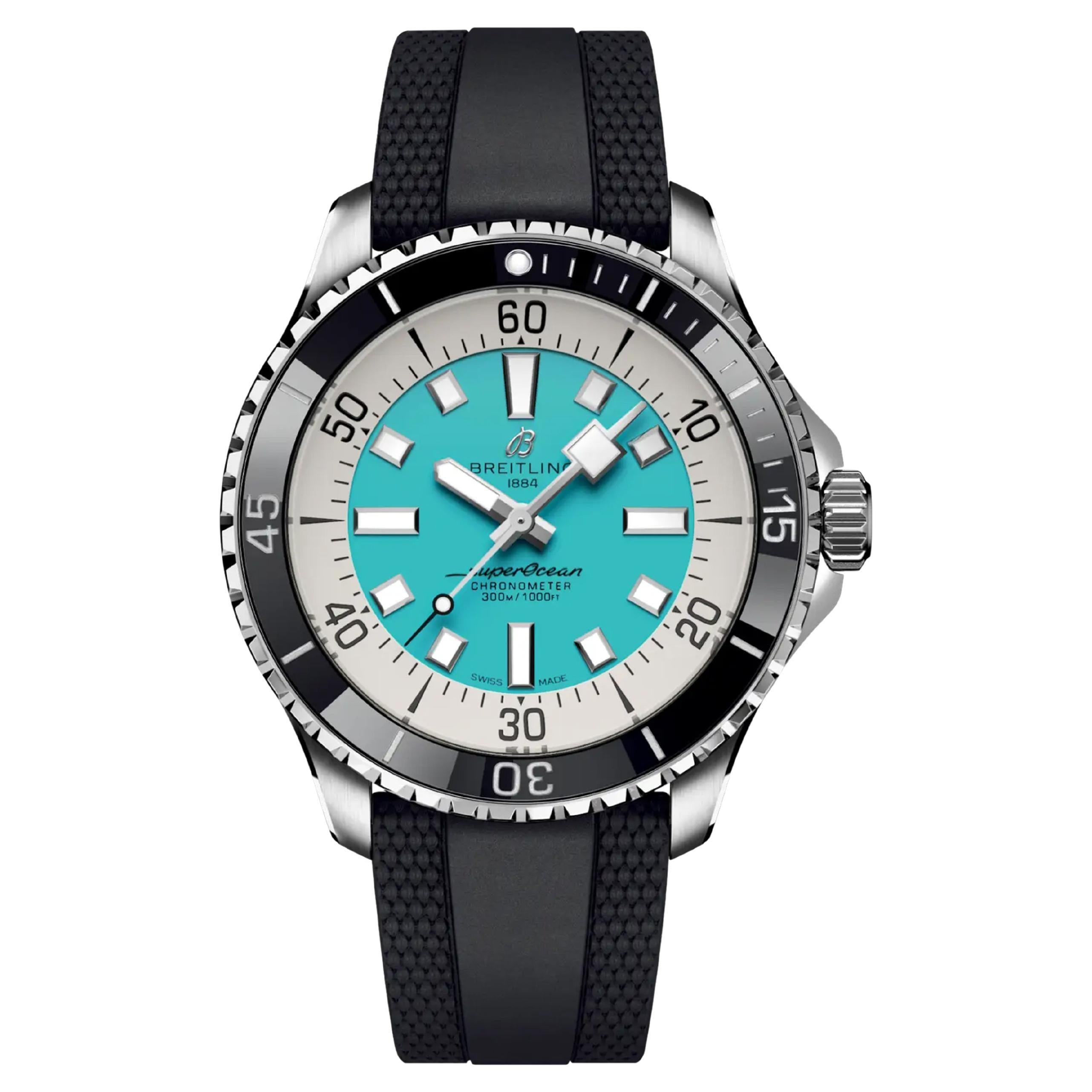 Neuf Breitling Superocean Reference# A17376211L2S1, Set complet, 2025