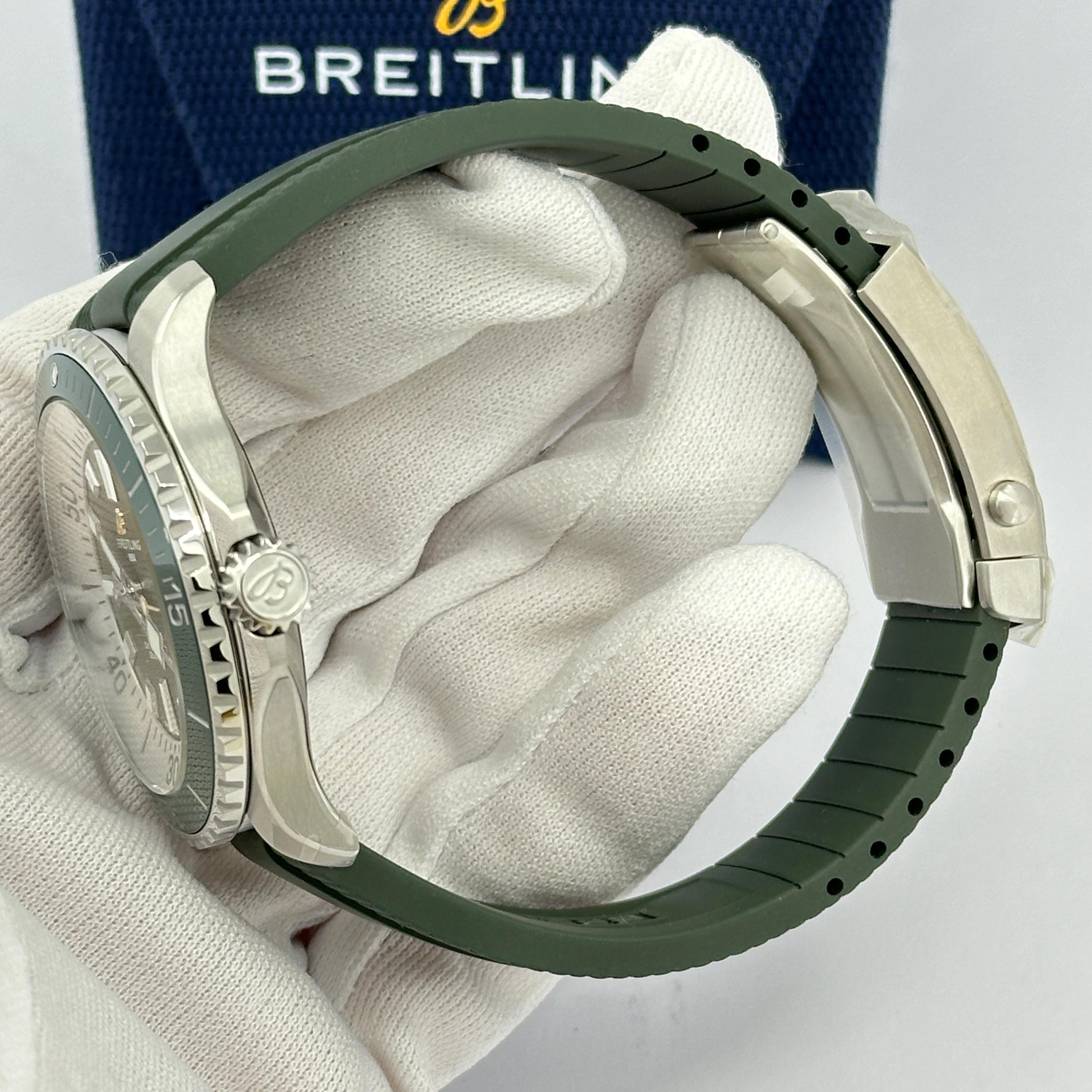 Inédite Breitling Superocean Reference# A17376A31L1S1, Ensemble complet, 2025 en vente 9