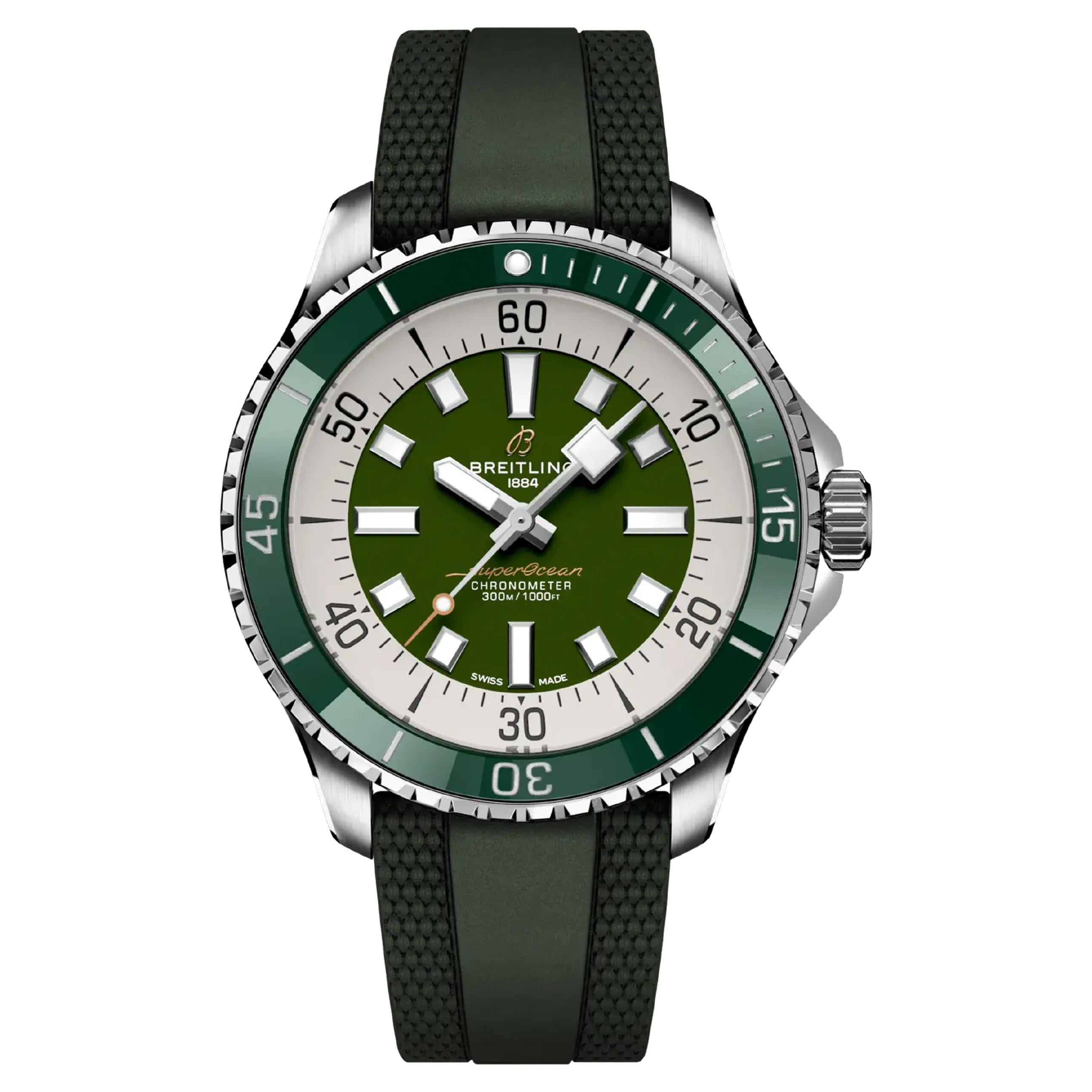 Inédite Breitling Superocean Reference# A17376A31L1S1, Ensemble complet, 2025