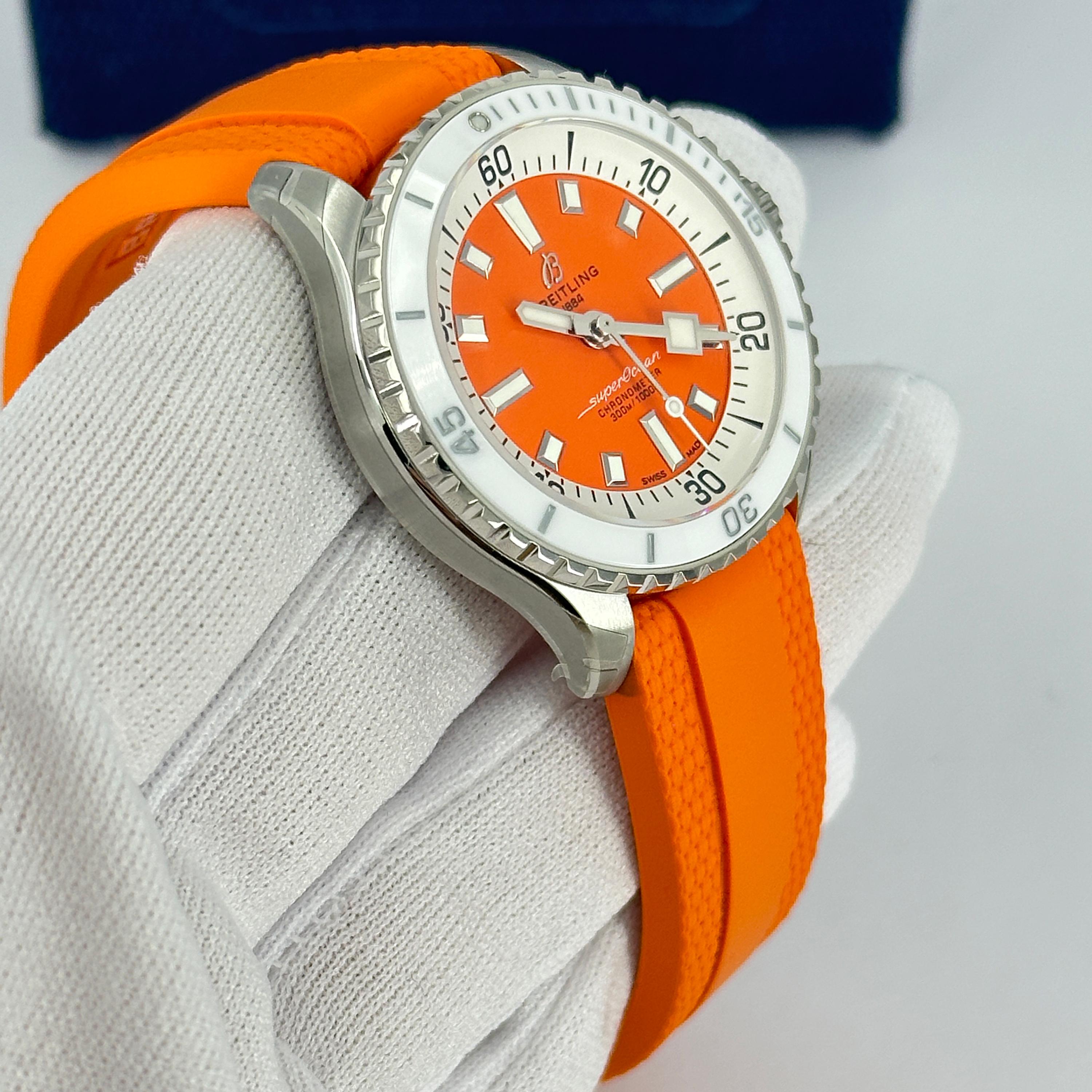 Unworn Breitling Superocean Reference# A17377211O1S1, Complete set, 2025 For Sale 12
