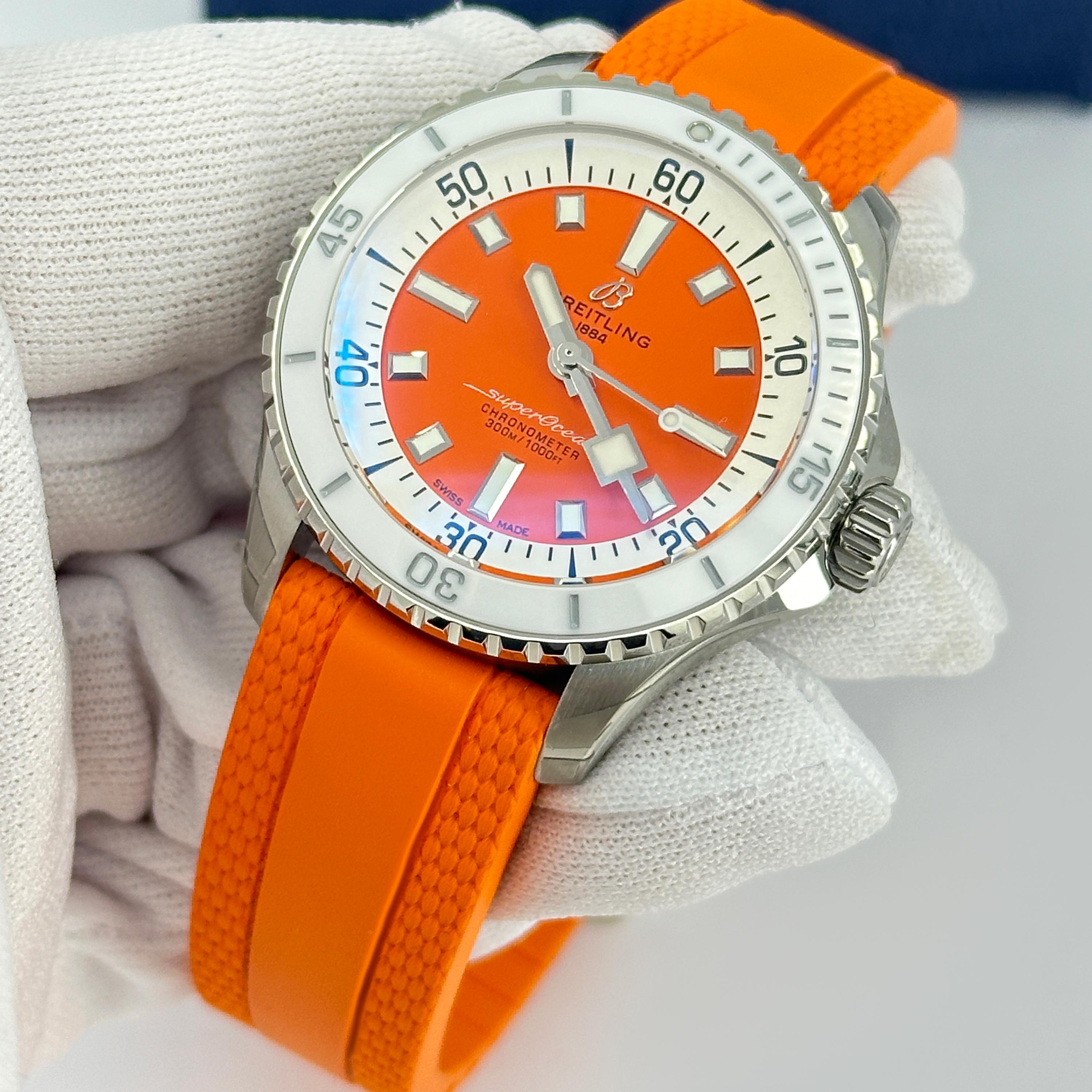 Unworn Breitling Superocean Reference# A17377211O1S1, Complete set, 2025 For Sale 14