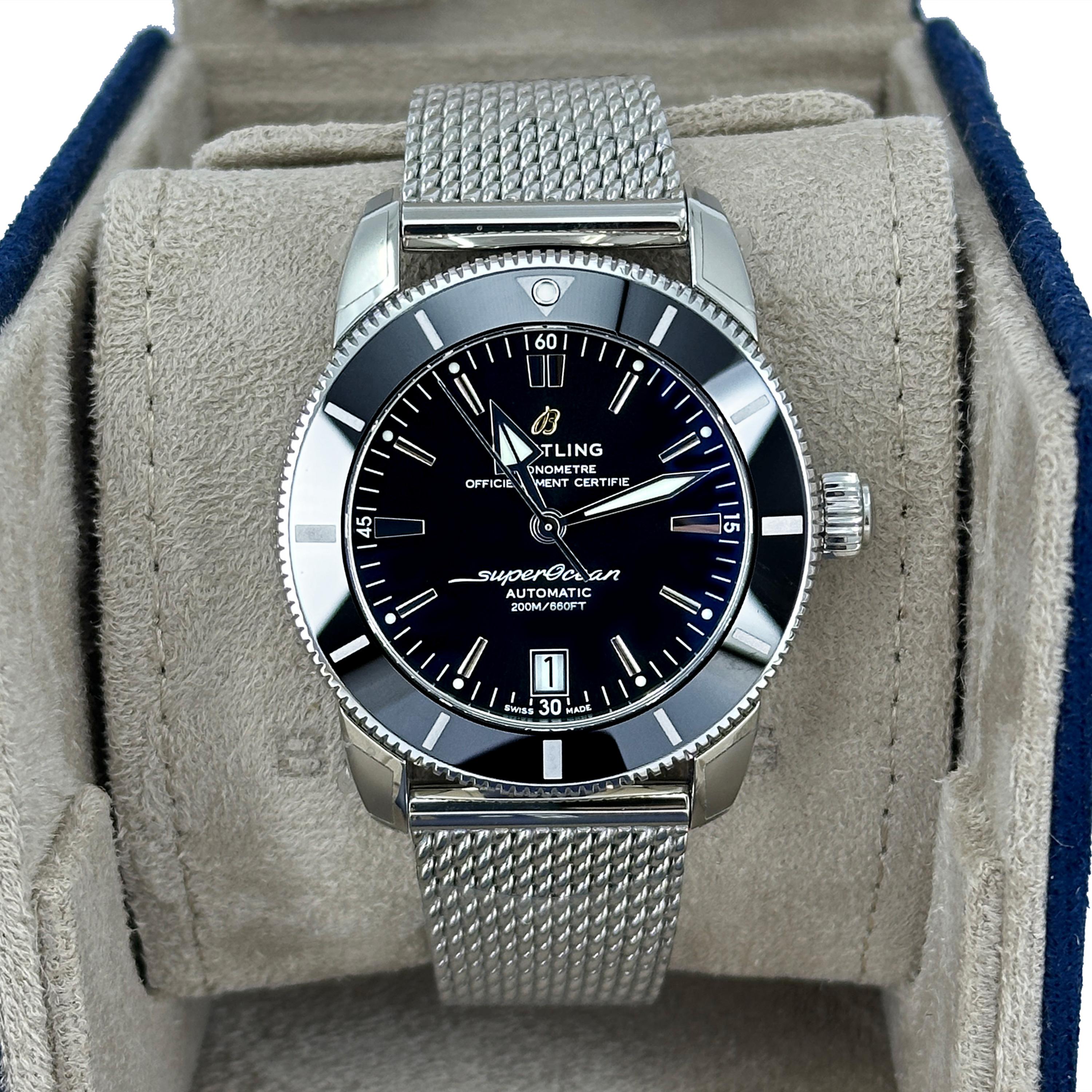 Breitling Superocean non indossato, referenza AB2010121B1A1, set completo, 2025 In condizioni Nuovo in vendita a New York, NY