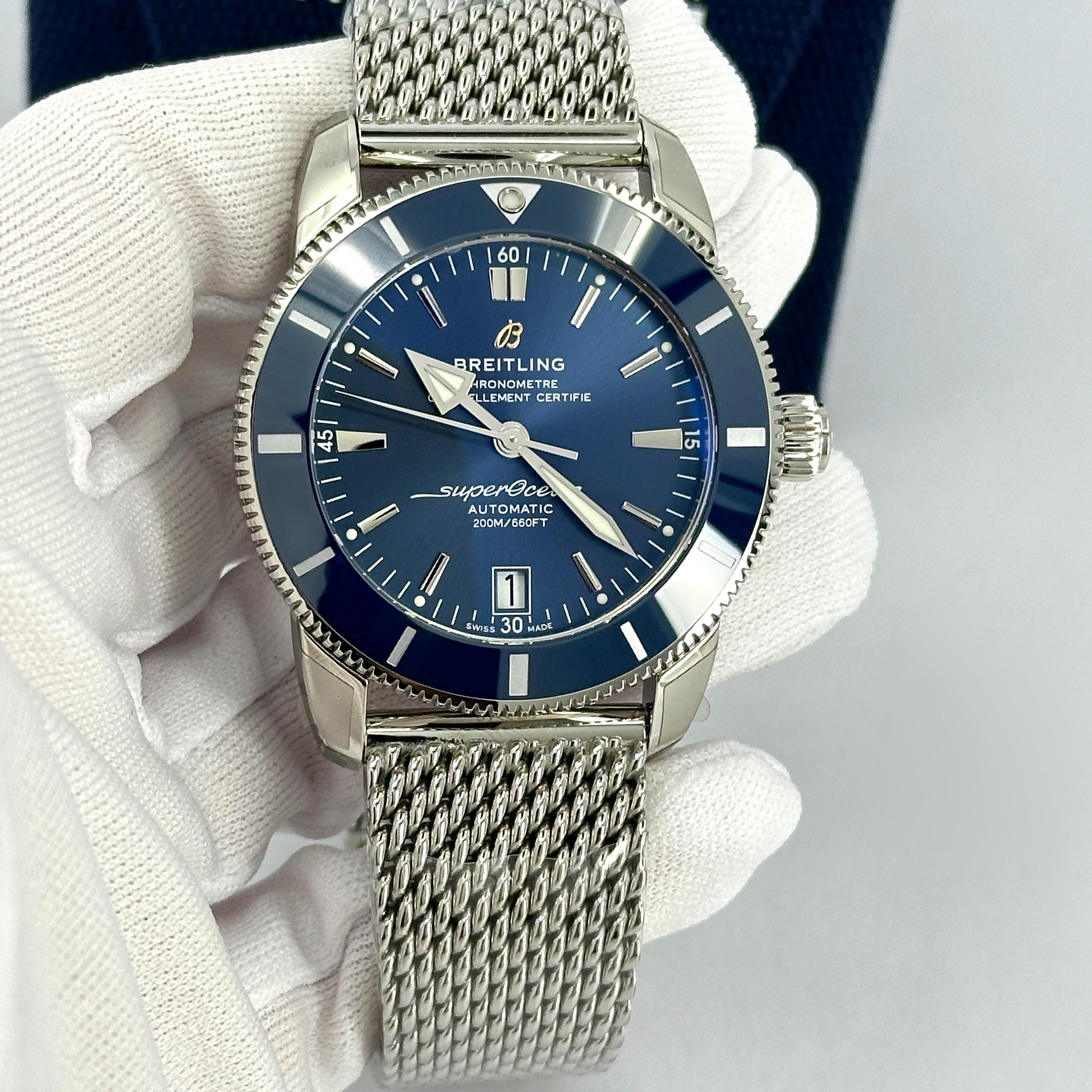 Breitling Superocean non indossato, referenza AB2010161C1A1, set completo, 2025 in vendita 9