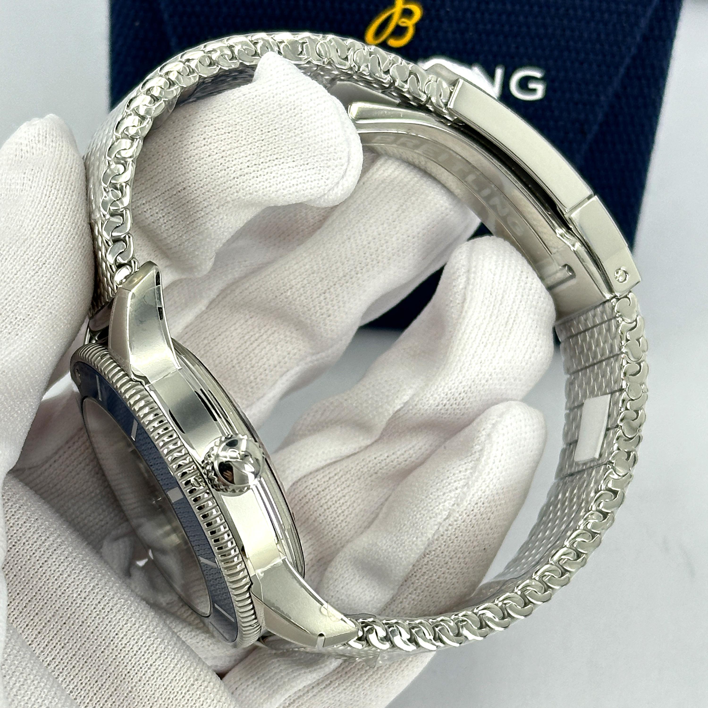 Breitling Superocean non indossato, referenza AB2010161C1A1, set completo, 2025 in vendita 10