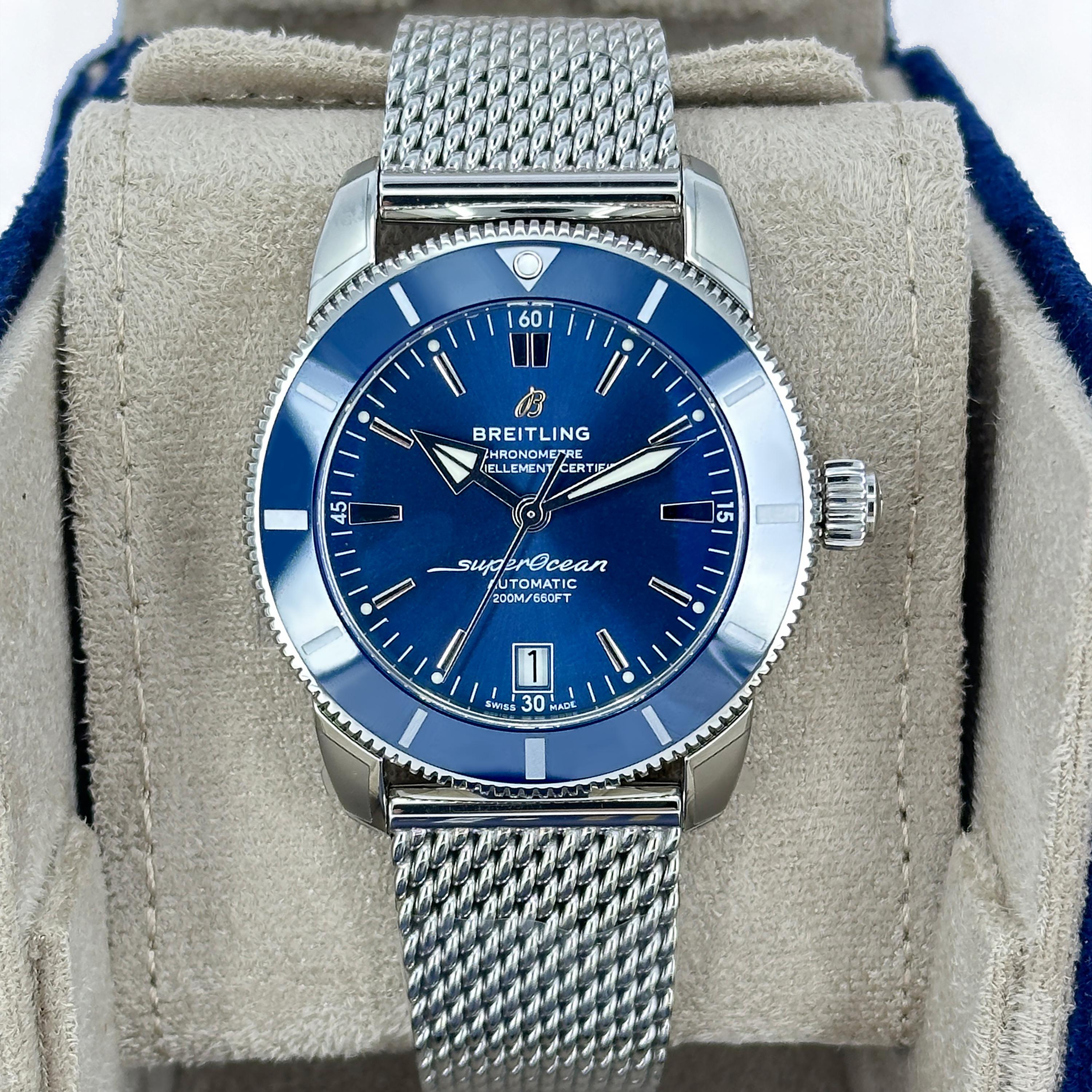 Breitling Superocean non indossato, referenza AB2010161C1A1, set completo, 2025 in vendita 12