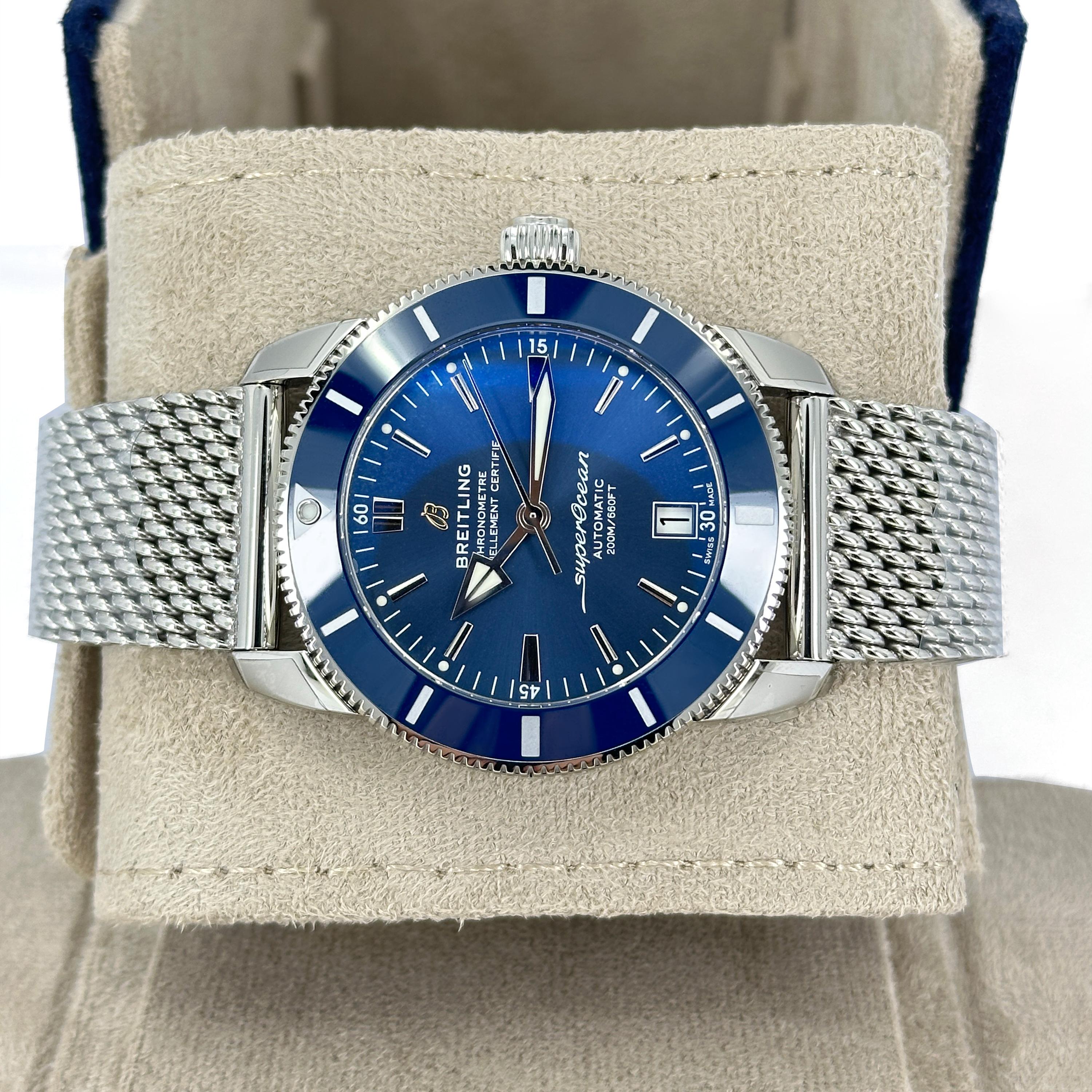 Breitling Superocean non indossato, referenza AB2010161C1A1, set completo, 2025 in vendita 4
