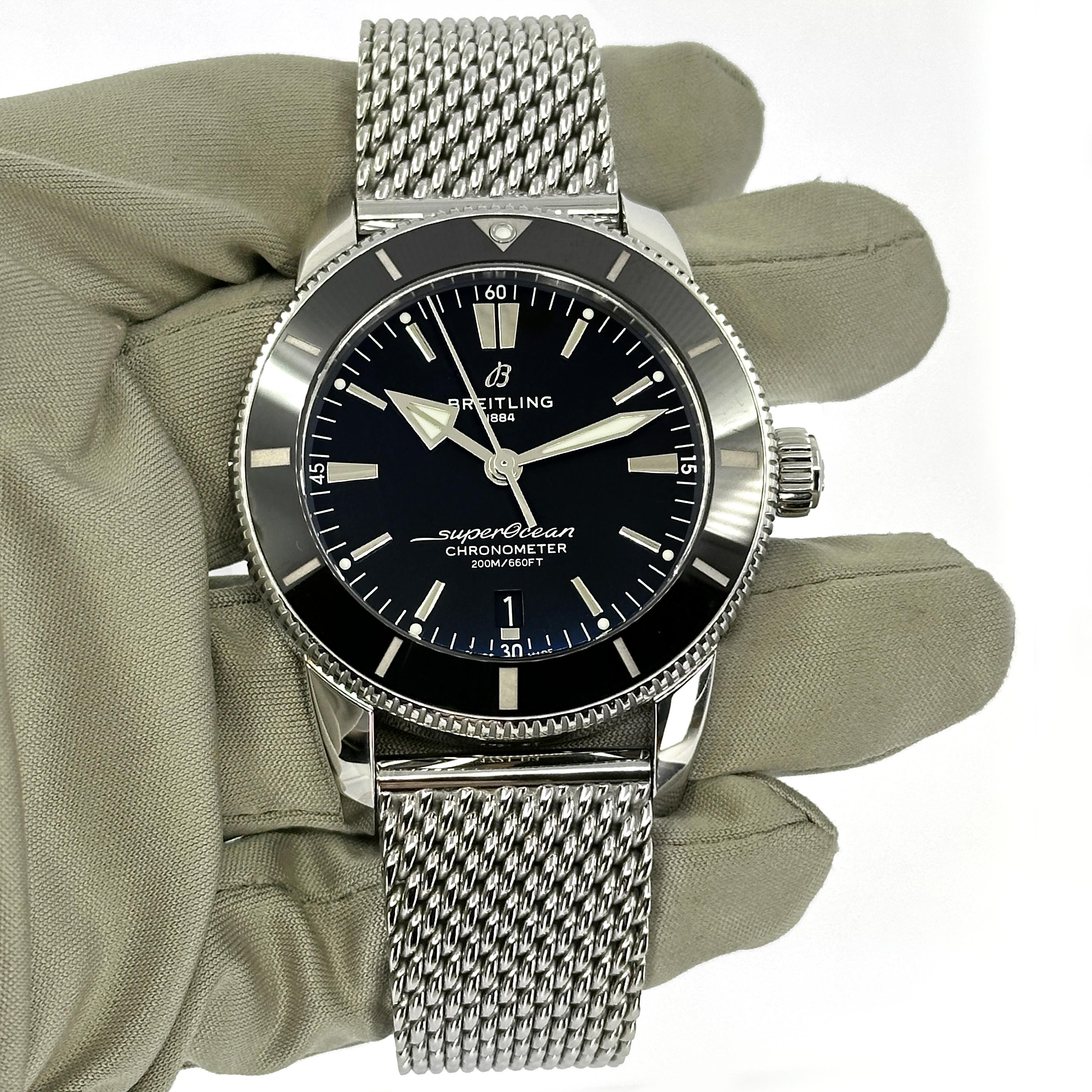 Breitling Superocean non indossato, referenza AB2030121B1A1, set completo, 2025 in vendita 8
