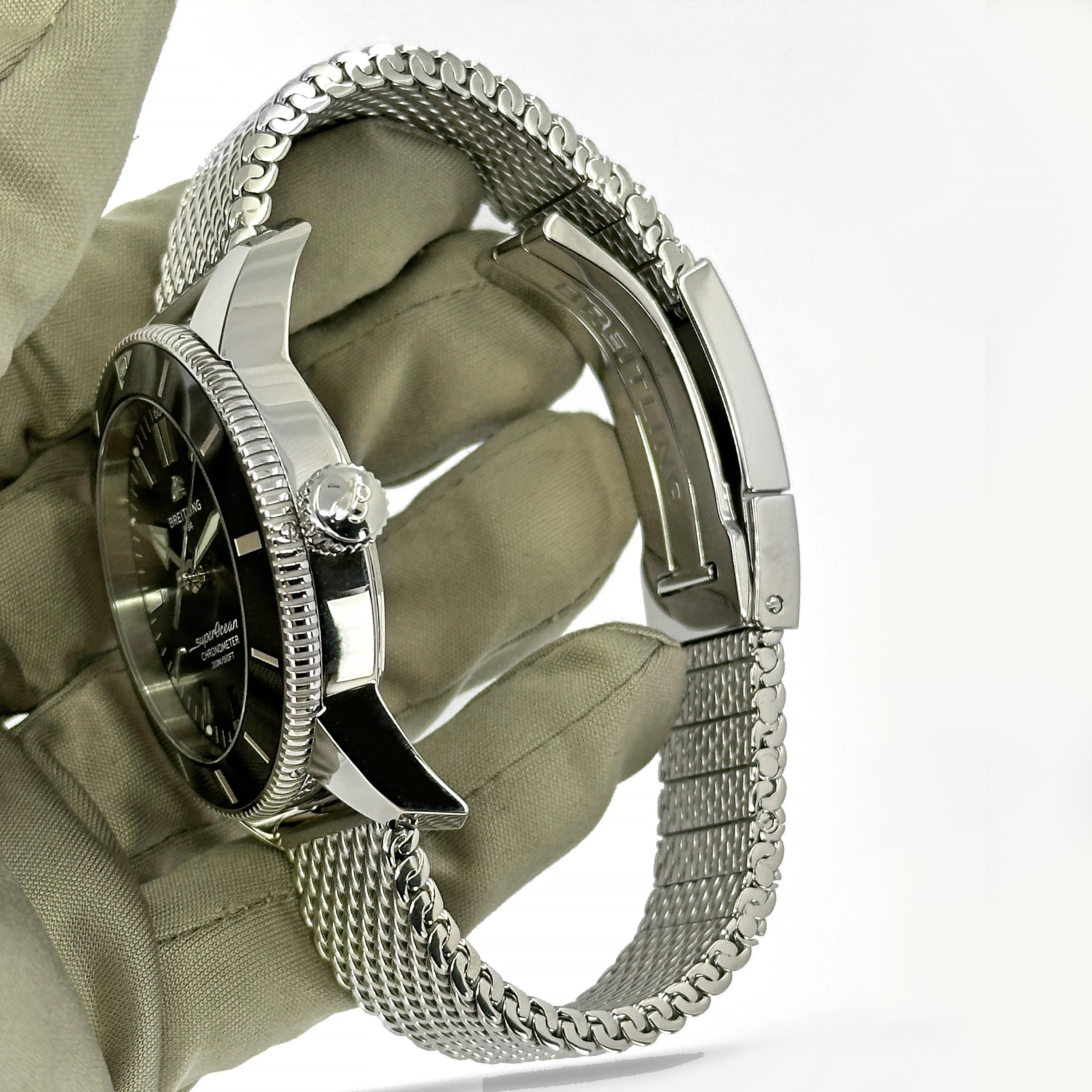 Breitling Superocean non indossato, referenza AB2030121B1A1, set completo, 2025 in vendita 9